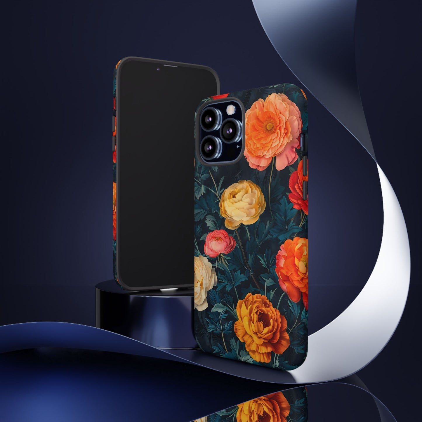 Floral Phone Case, Tough Cases for Phone Protection, Gift for Flower Lovers, Floral Designs, Spring Decor