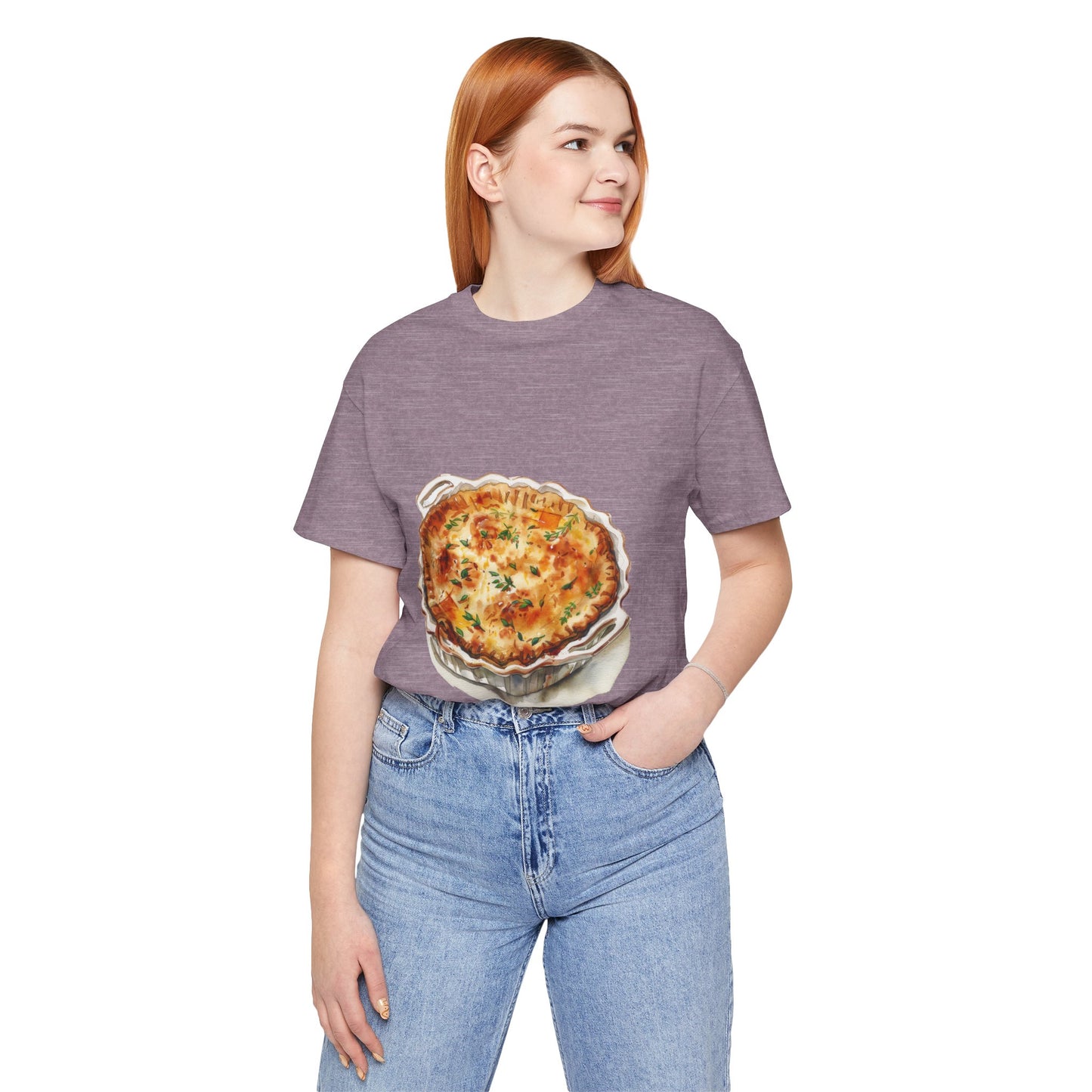 Unisex Jersey Short Sleeve Tee - The Flavors of Britain - Traditional Recipes Reimagined