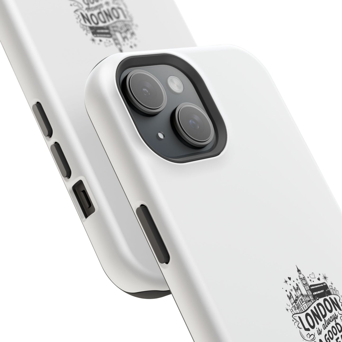 London Good Idea Magnetic Phone Case, Travel Accessories, Unique Gift, Phone Cover, London Souvenir, Custom Case