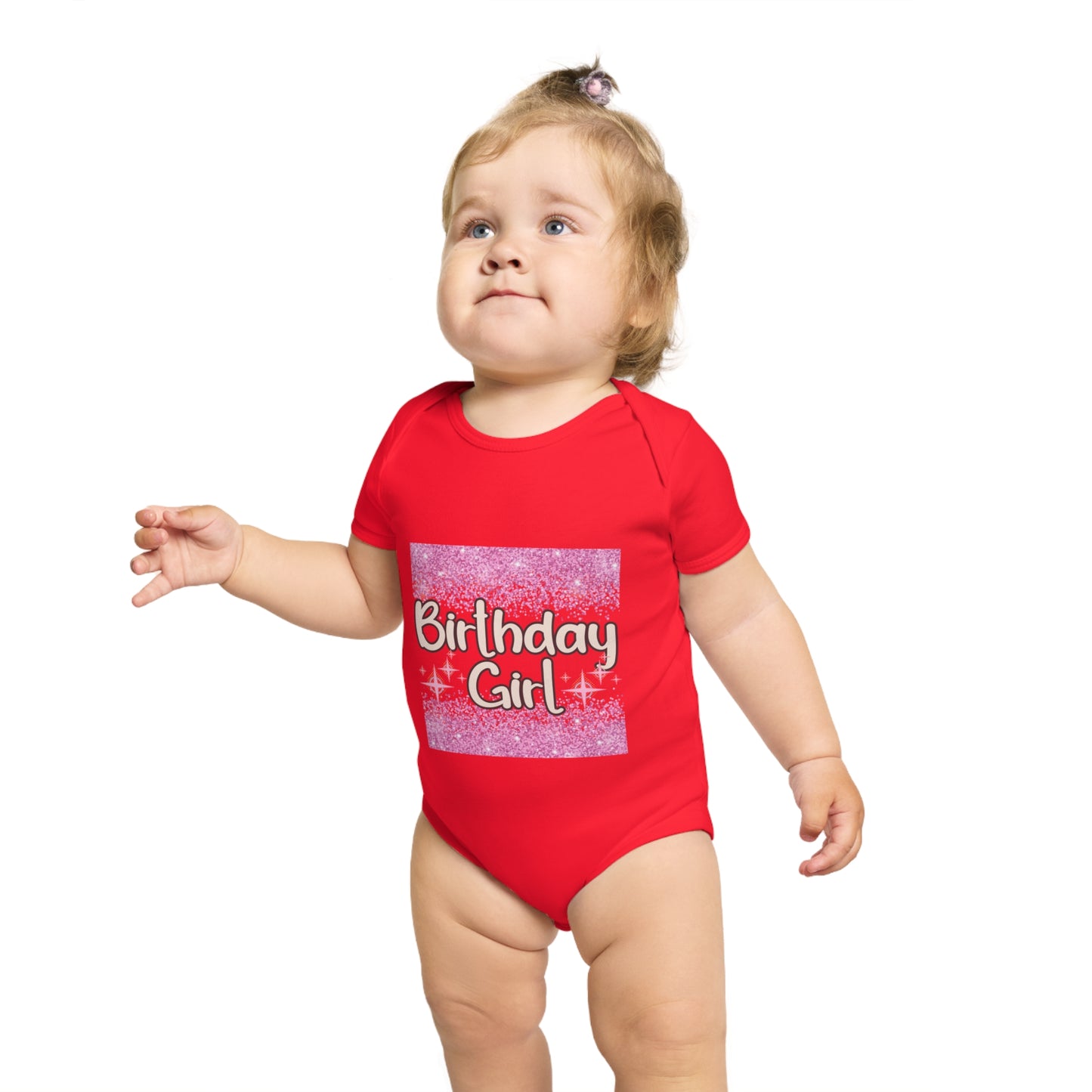 Birthday Girl Short Sleeve Baby Bodysuit, Baby Shower Gift, Infants Birthday Outfit, Cute Baby Clothing, Milestone Celebration