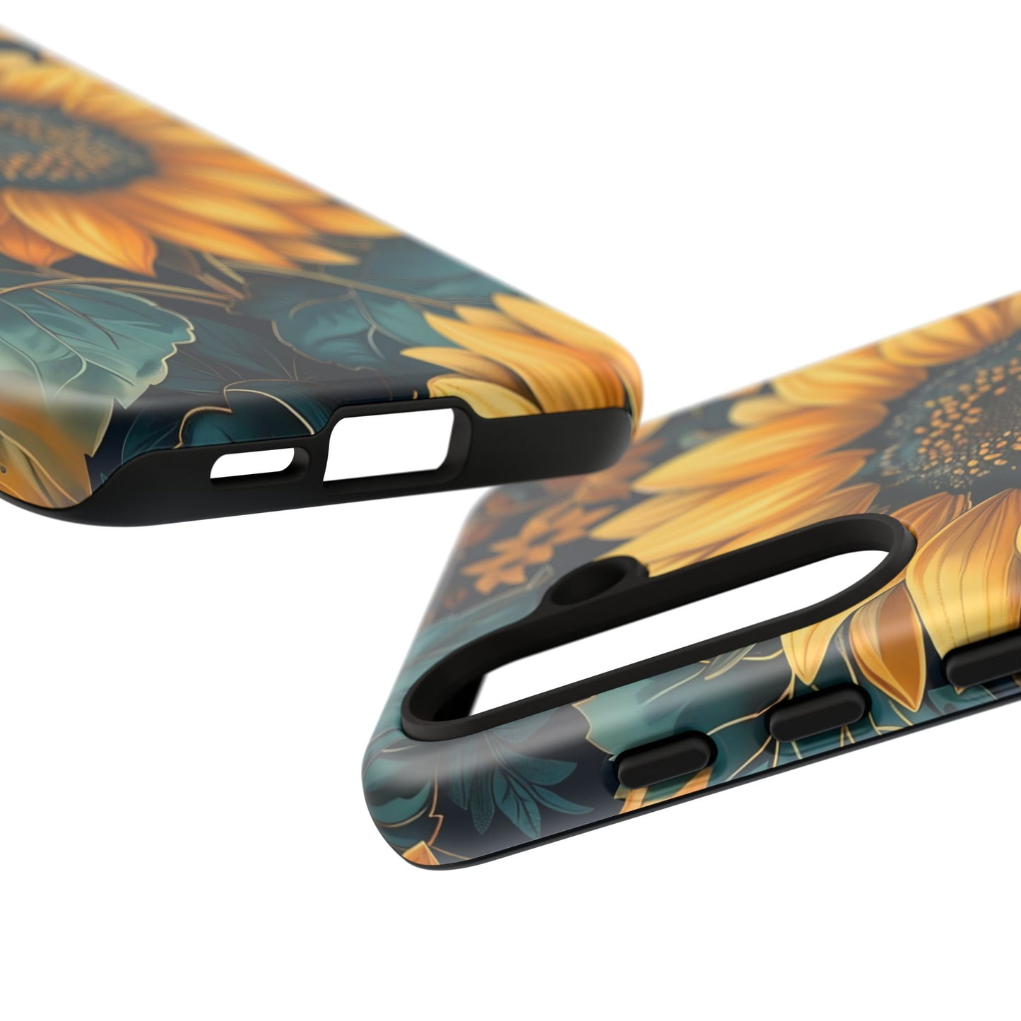 Sunflower Phone Case - Bright Floral Design, Stylish Tough Cover for Sunflower Lovers, Gift for Plant Enthusiasts, Mom Gift, Nature Lovers