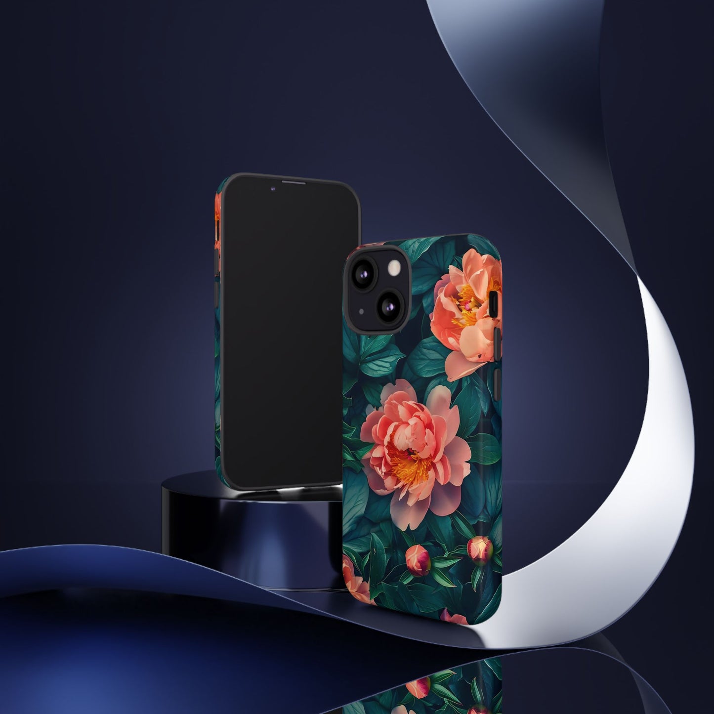 Floral Phone Case - Tough Cases, Flower Design, Botanical Art, Phone Accessory, Gift for Her, Nature Lovers