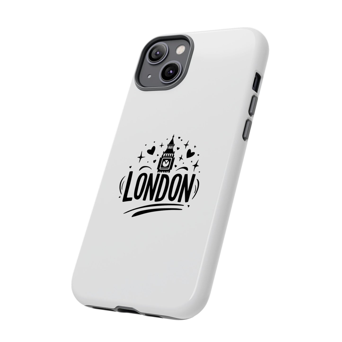 Stylish Phone Case for London Lovers, London Gift, Travel Accessory, Unique Smartphone Case, Cityscape Phone Cover