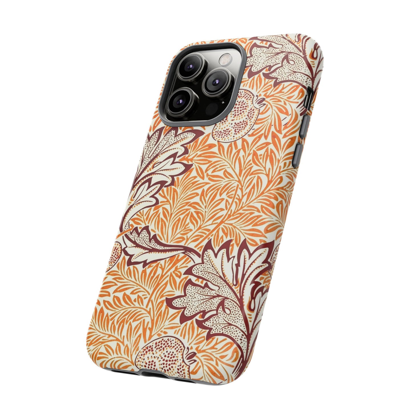 Stylish Phone Case, Tough Cases with Floral Design, Protective Cover, Gift for Her, Cute Phone Accessory