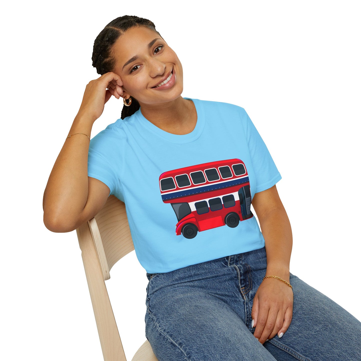 Unisex Softstyle T-Shirt - London Transport English Bus