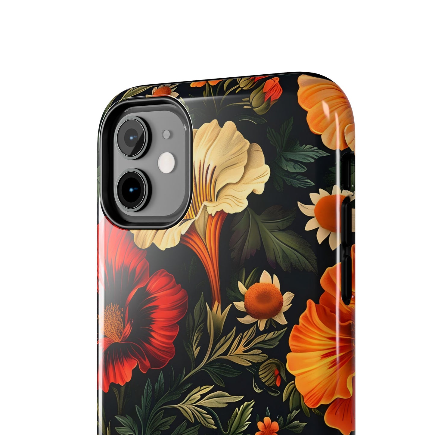 Vibrant Floral Tough Phone Case | Durable Phone Cover | Gift for Her | Spring Accessory | Stylish Tech Protection