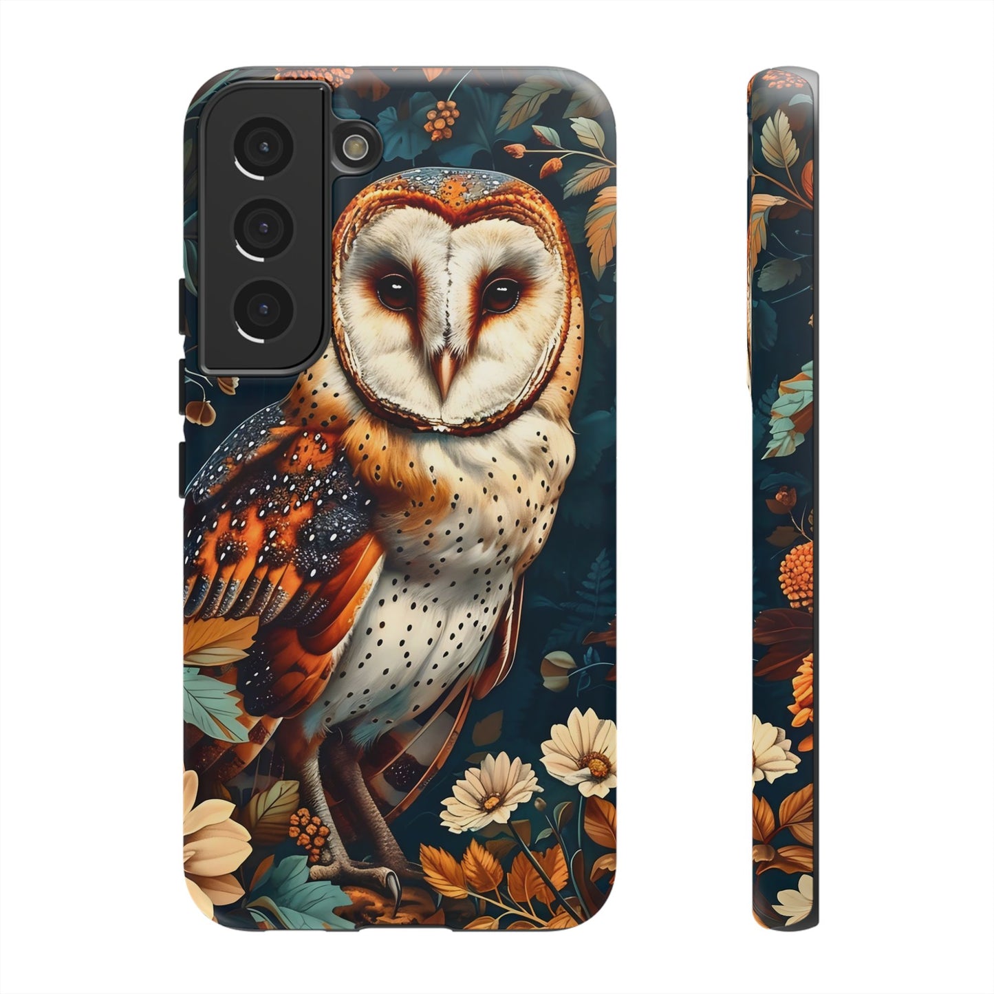 Barn Owl Phone Case | Tough Cases, Nature Lover Gift, Wildlife Accessory, Eco-Friendly Phone Protection, Unique Gift Idea