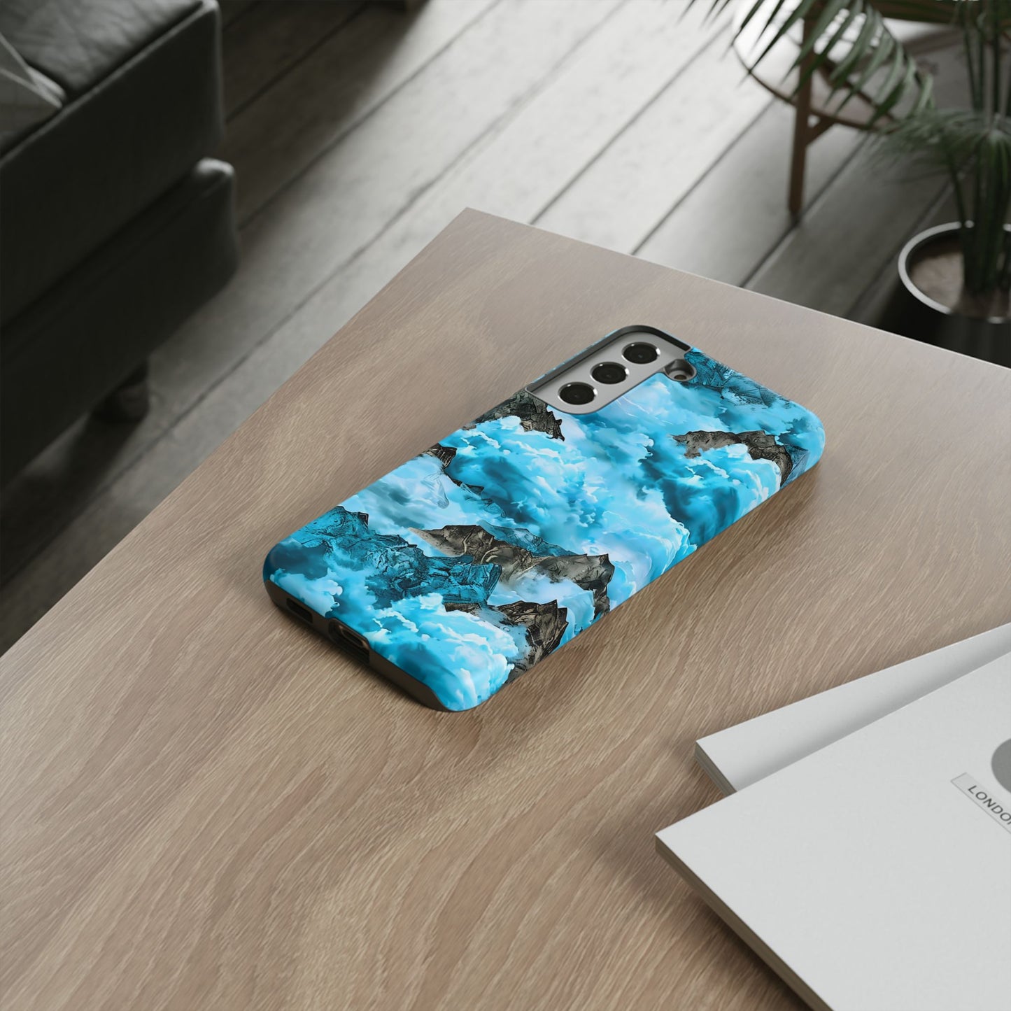 Mountain Wave Phone Case - Adventure Gear, Outdoor Gifts, Stylish Cases, Trendy Accessories, Nature Lovers