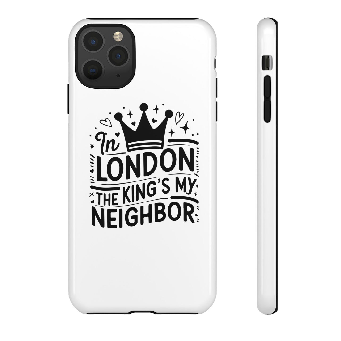 London's Neighbour Phone Case | Royalty Design for Travelers, Gifts for Friends, British Souvenir, Phone Accessory, Stylish Protection