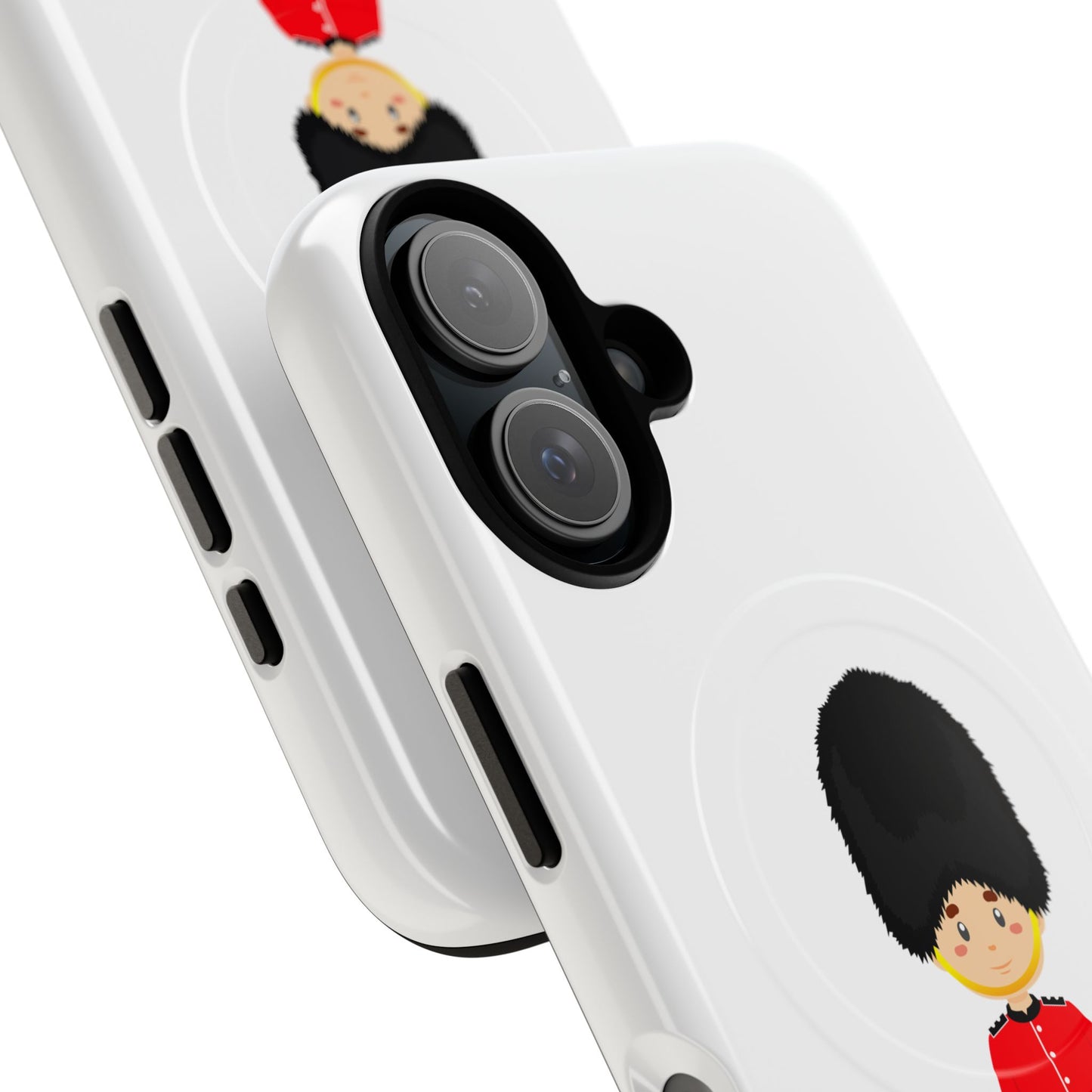 Tough Magnetic Phone Cases with Royal Guard Design - Fun Gift for Kids, Phone Protection, Unique Accessories, Birthday Present, Holiday Gift