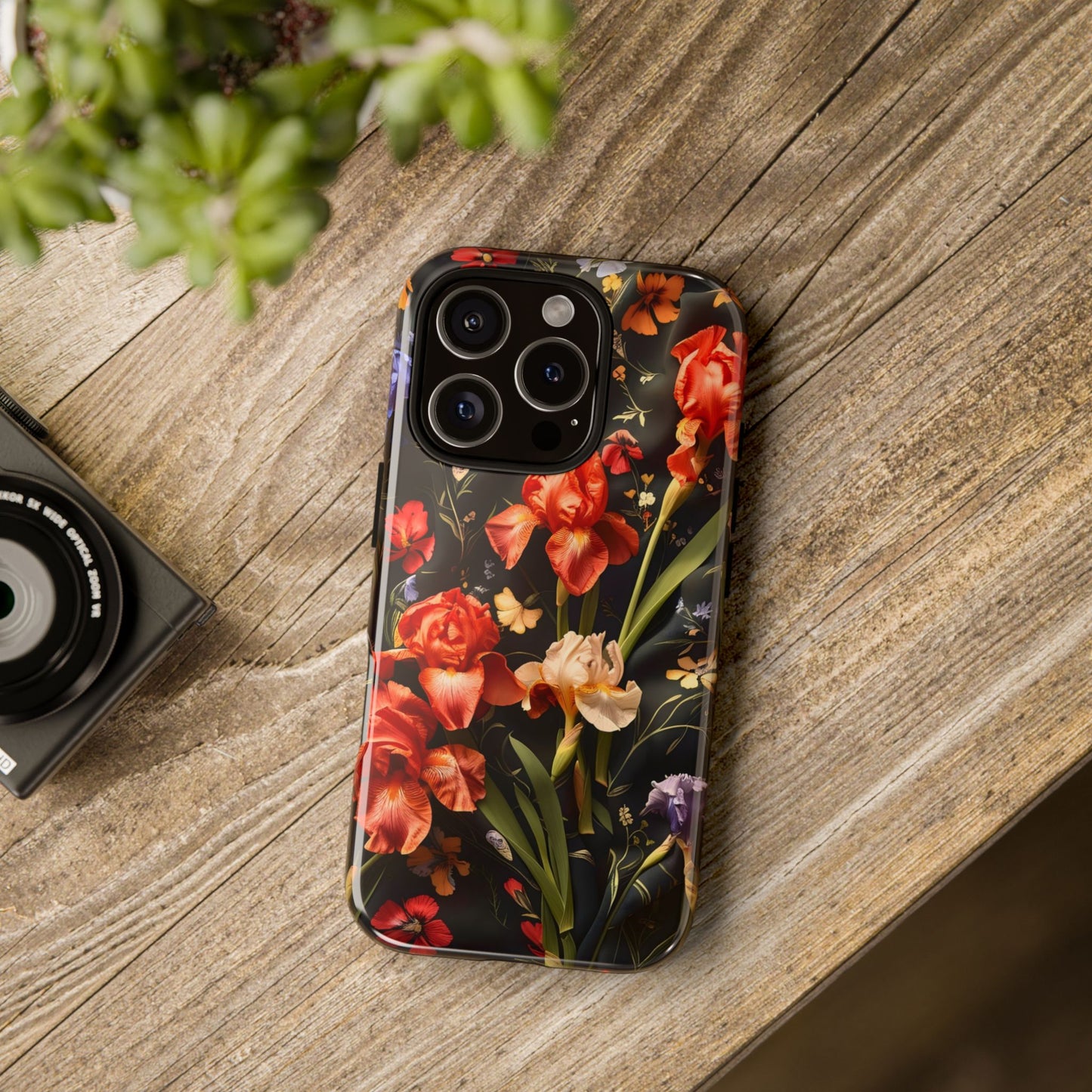 Floral Tough Case for Phone, Durable Protective Phone Cover, Gift for Flower Lovers, Phone Accessories, Spring Vibes