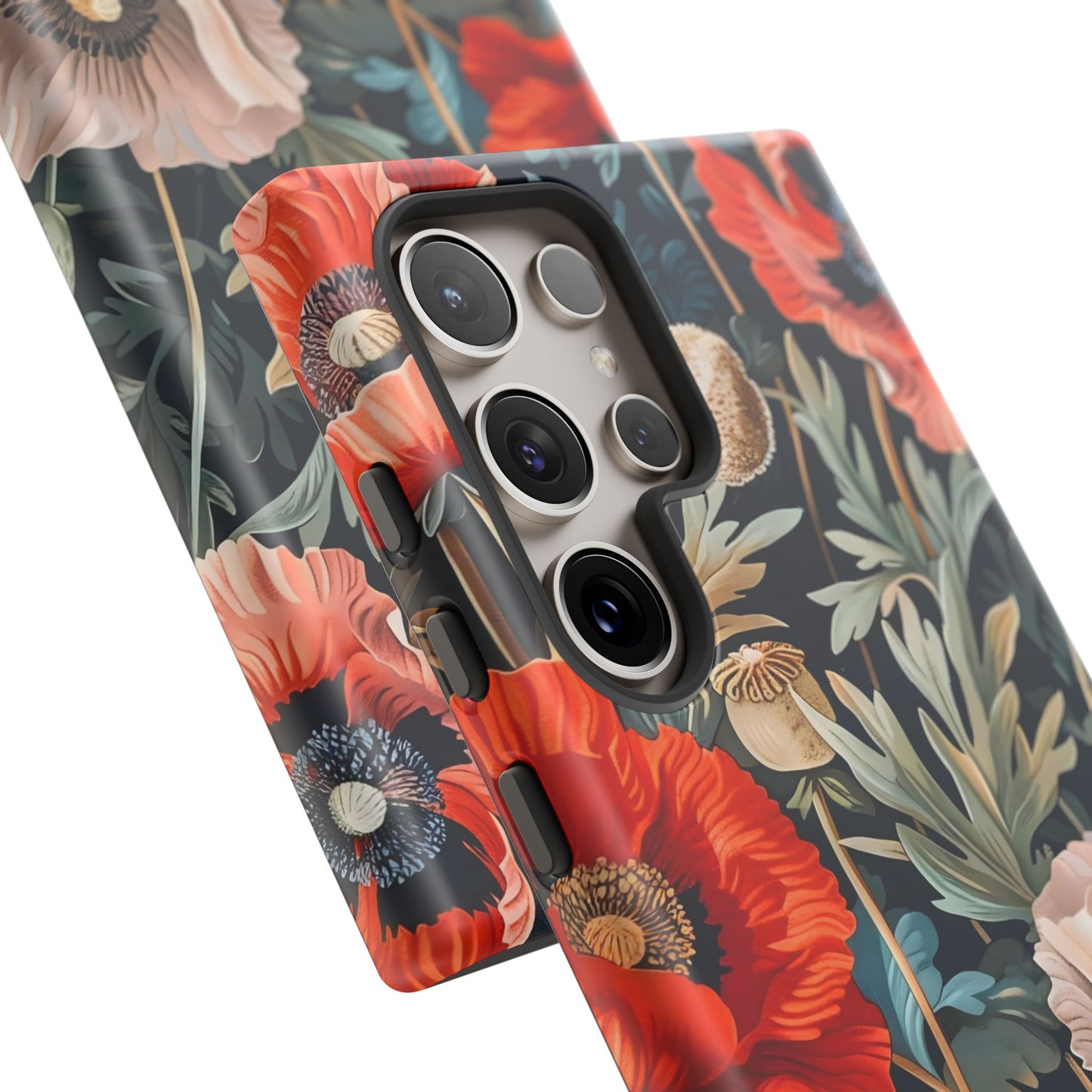 Floral Phone Case - Tough Cases, Flower Design, Chic Tech Accessories, Stylish Gifts, Unique Phone Protectors