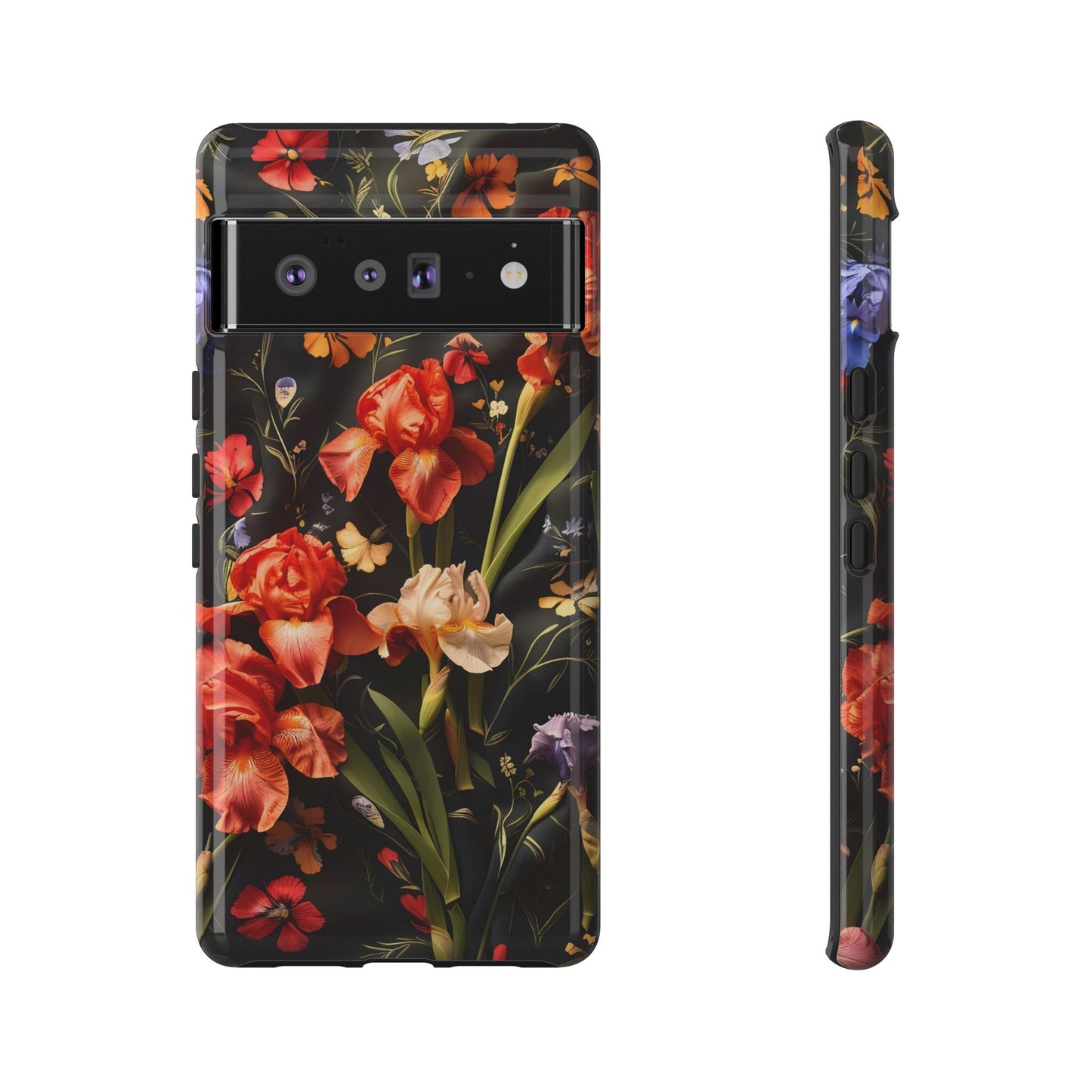 Floral Tough Case for Phone, Durable Protective Phone Cover, Gift for Flower Lovers, Phone Accessories, Spring Vibes