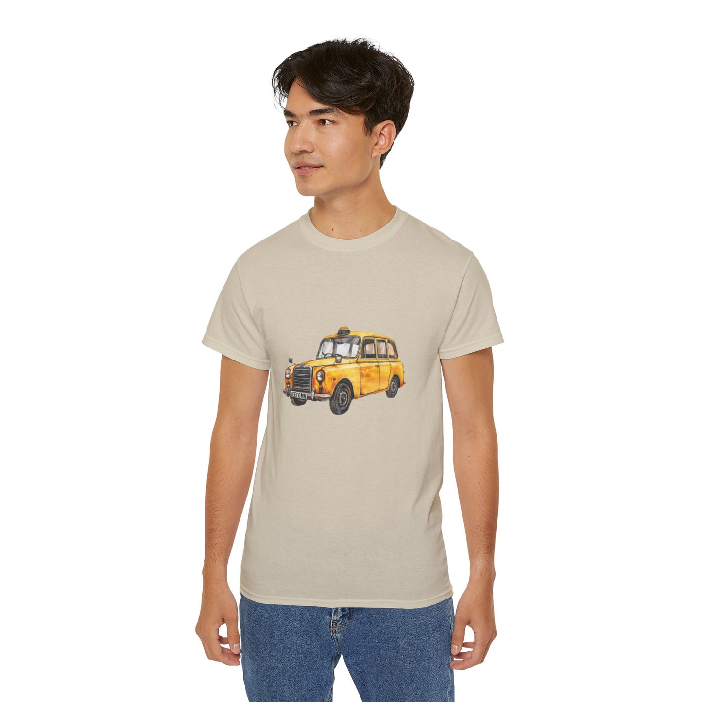 Unisex Ultra Cotton Tee - British Vintage Car - Classic Elegance and Timeless Styled