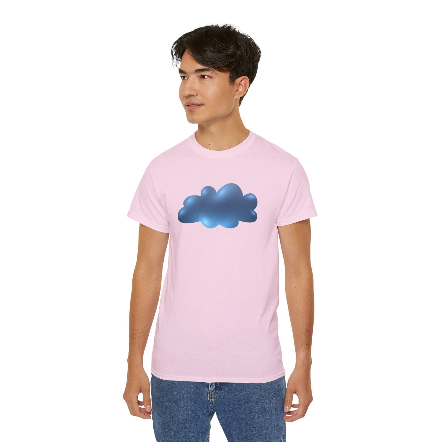 Unisex Ultra Cotton Tee - Serene Cloudscape - Dreamy Cloud