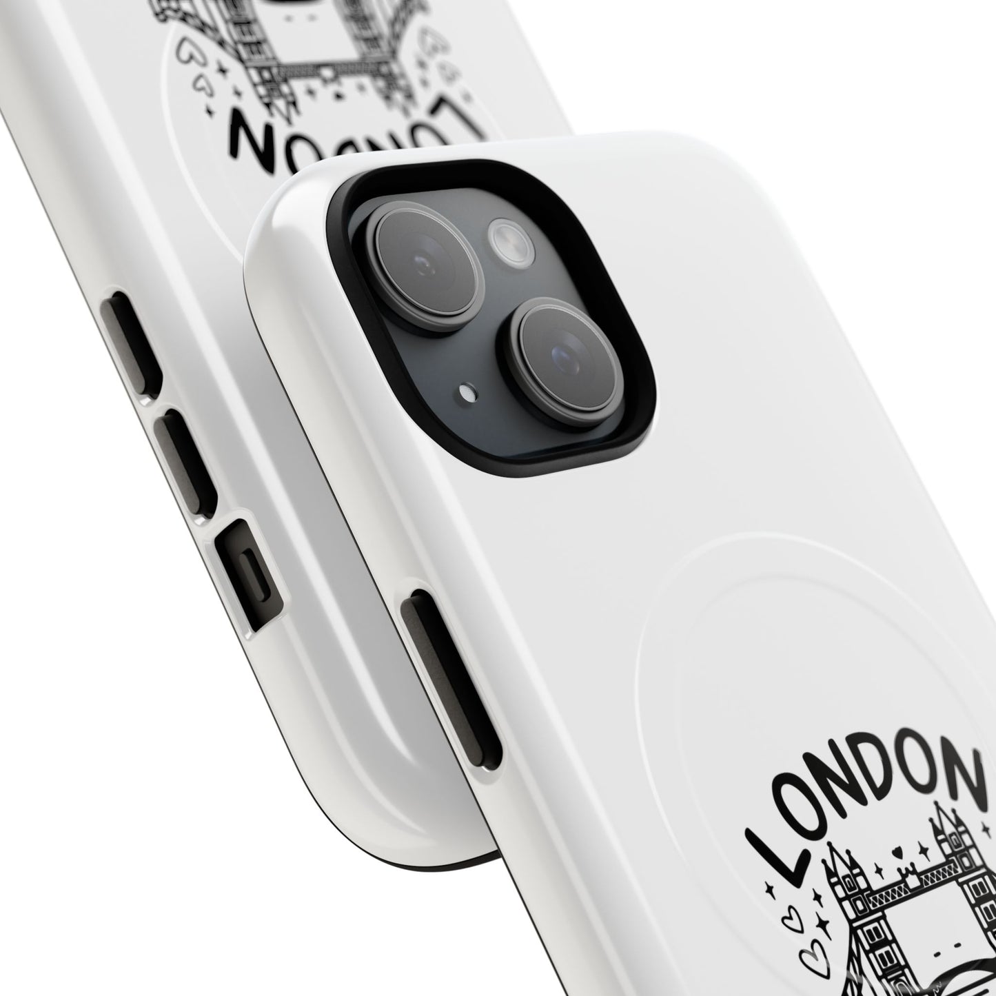 London Vacation Magnetic Case, Unique Phone Cover for Travelers, London Souvenir, Gift for Tourists, Stylish Phone Accessory