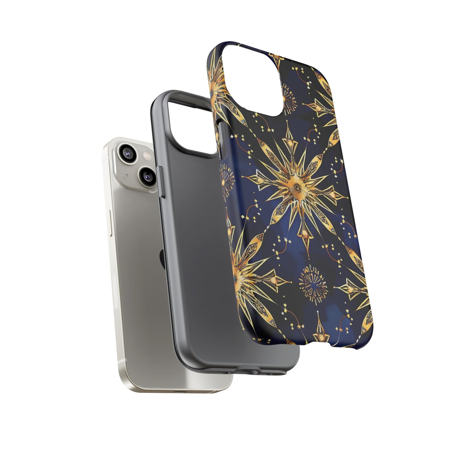 Tough Cases Phone Case with Celestial Design, Stylish Phone Cover, Unique Gift for Space Lovers, Durable Protection, Cosmic Art