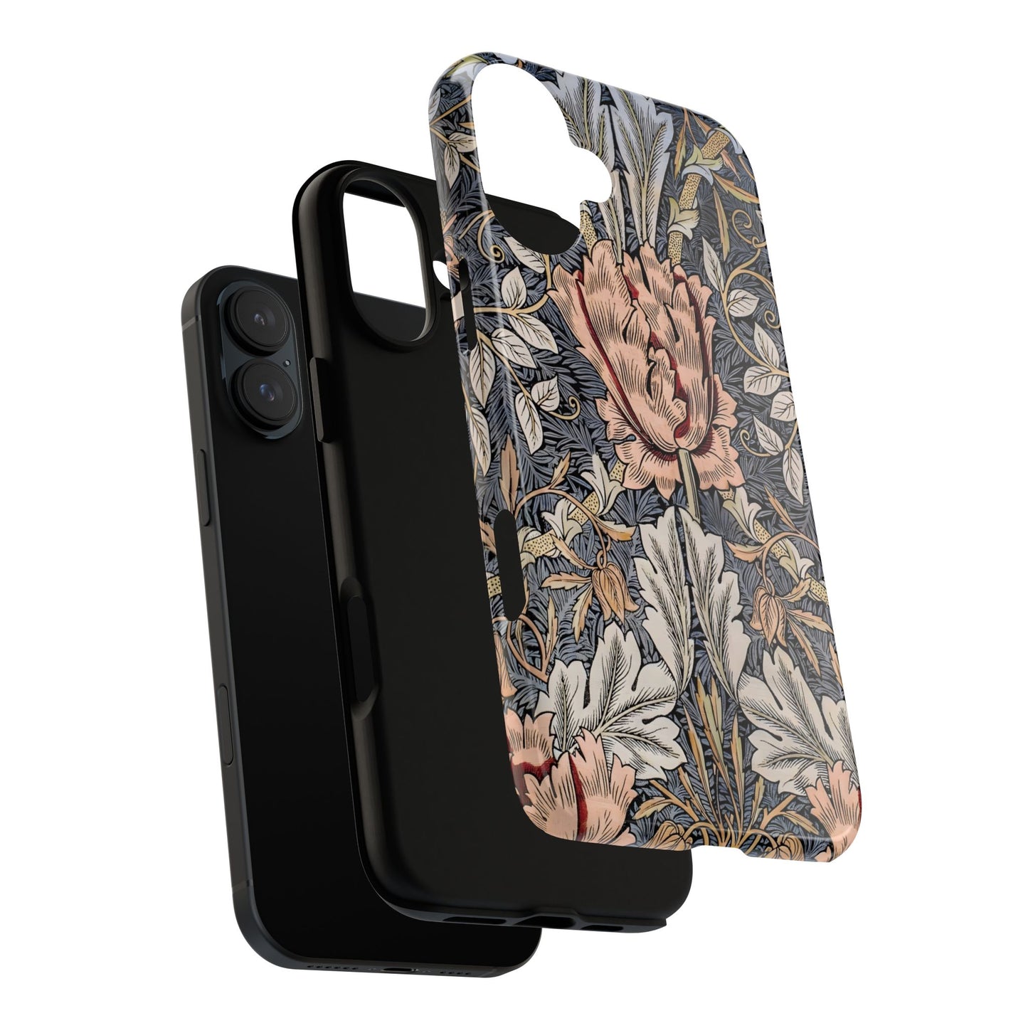 Floral Phone Case, Tough Cases for Stylish Protection, Flower Design, Gift for Her, Phone Accessories, Trendy Mobile Covers