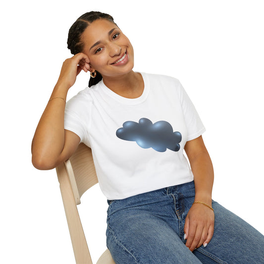 Unisex Softstyle T-Shirt - Serene Cloudscape - Dreamy Cloud