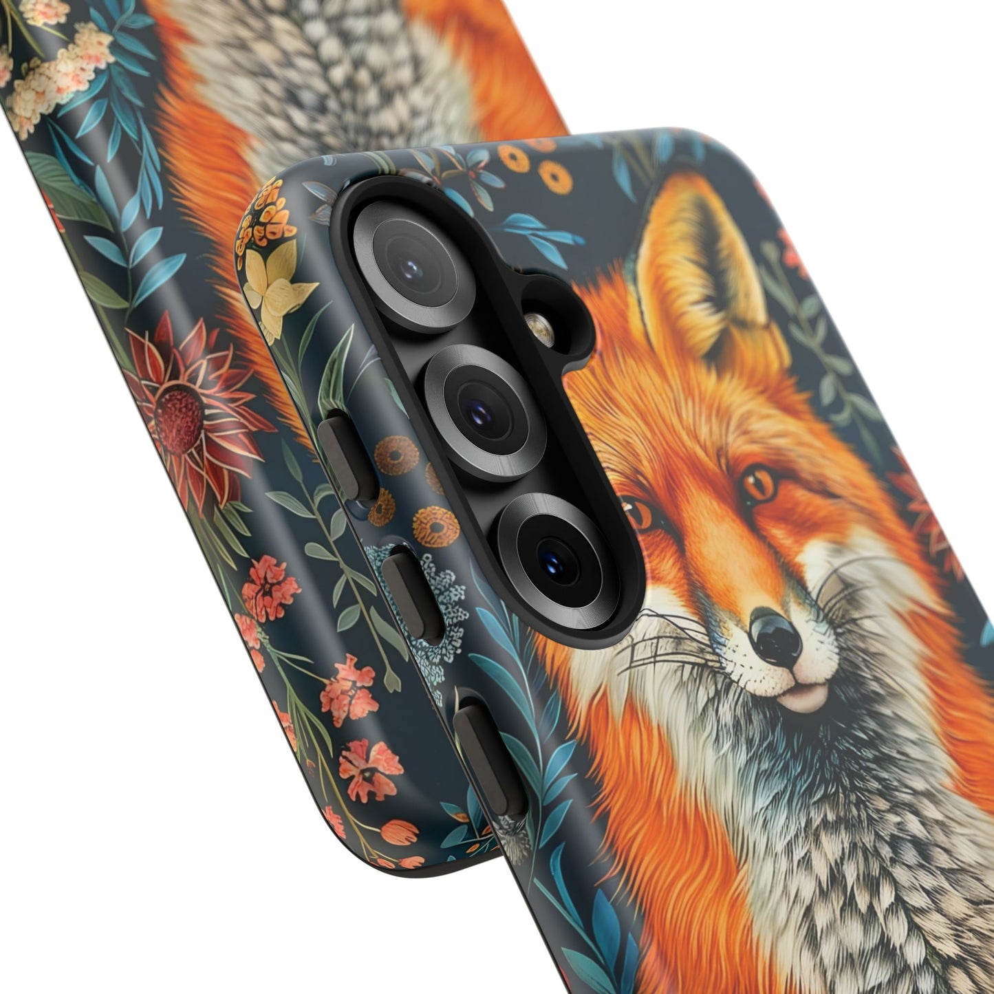Vibrant Fox Phone Case, Tough Phone Cover, Unique Wildlife Accessory, Gift for Animal Lovers, Nature-Inspired Design