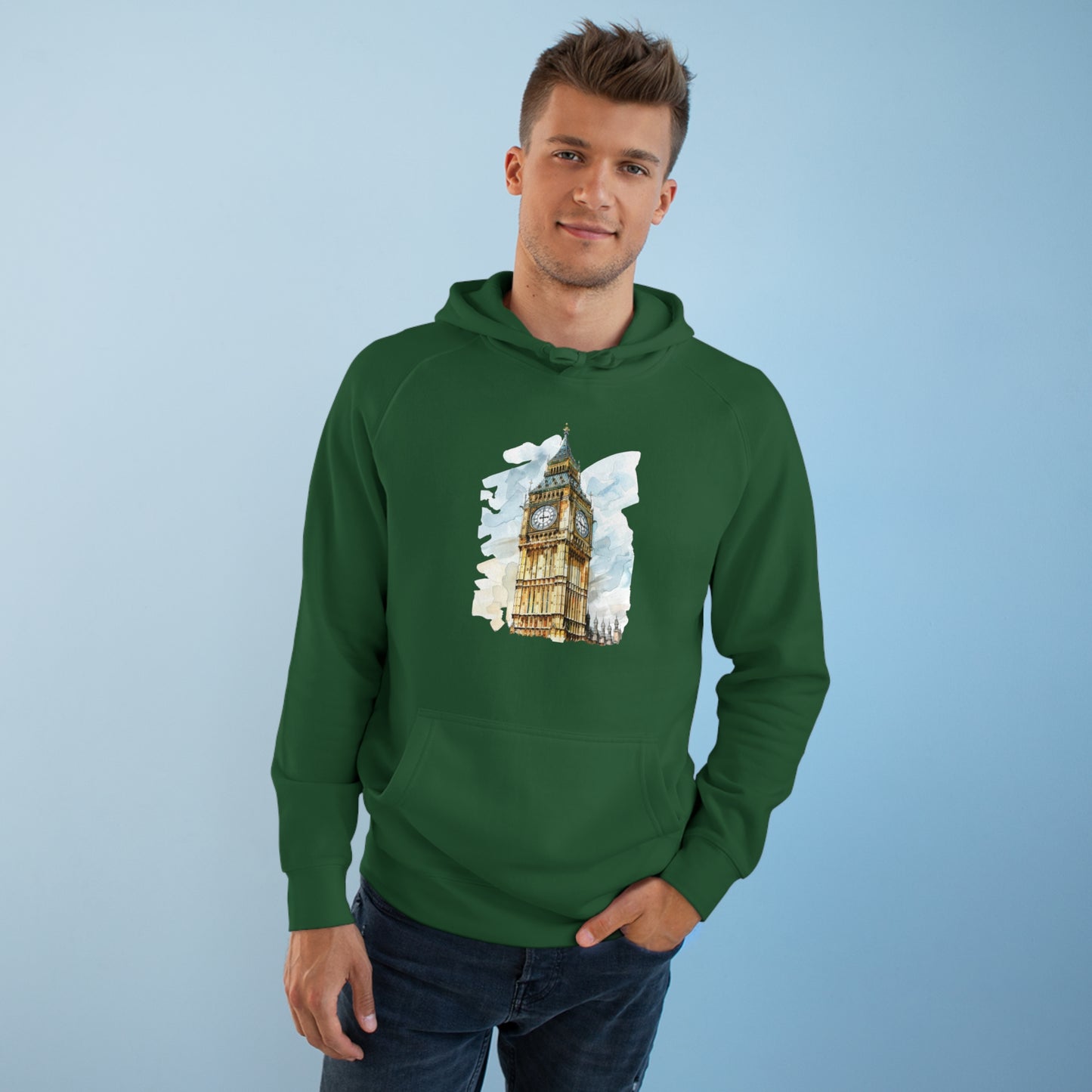 Unisex Hoodie - Big Ben - Iconic British Tower