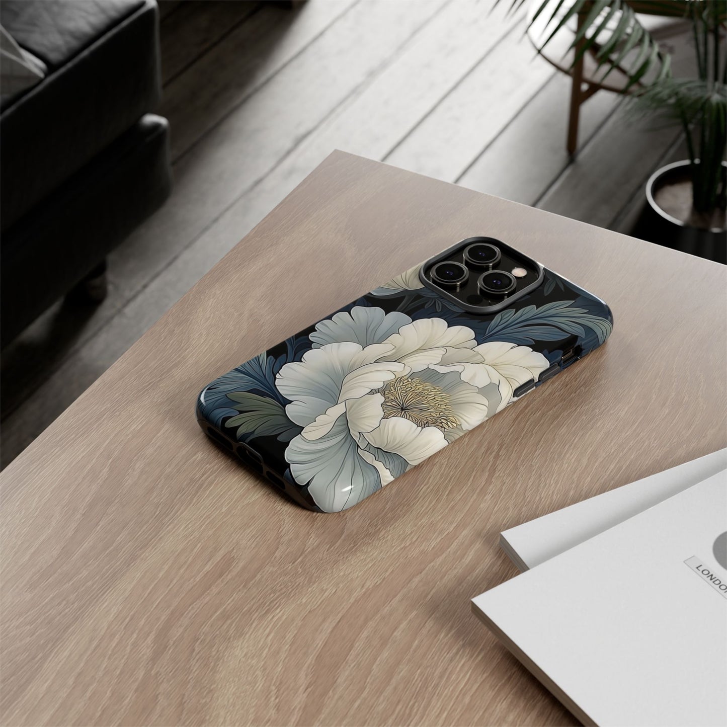 Floral Phone Case - Elegant Tough Cases for Nature Lovers, Stylish Protective Cover for Gifts, Birthdays, Mom's Day, Floral Design