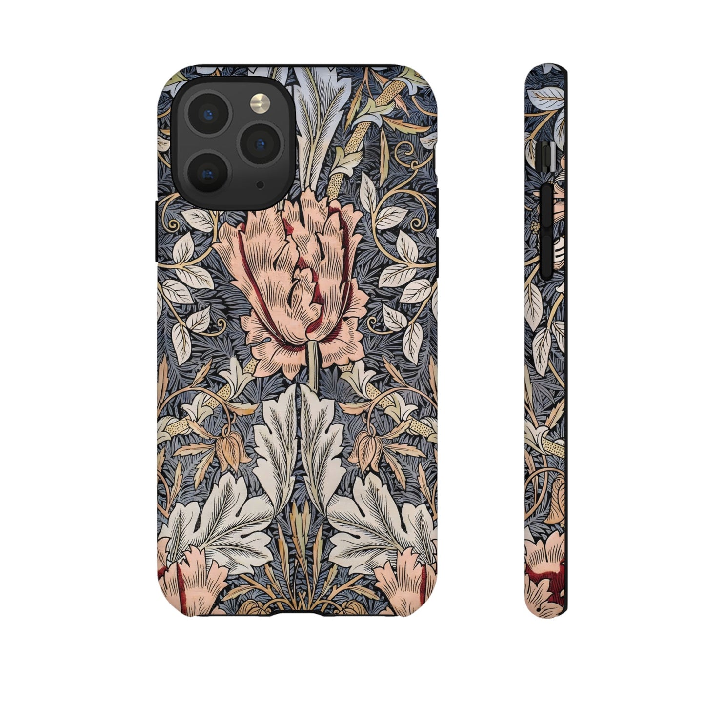 Floral Phone Case, Tough Cases for Stylish Protection, Flower Design, Gift for Her, Phone Accessories, Trendy Mobile Covers