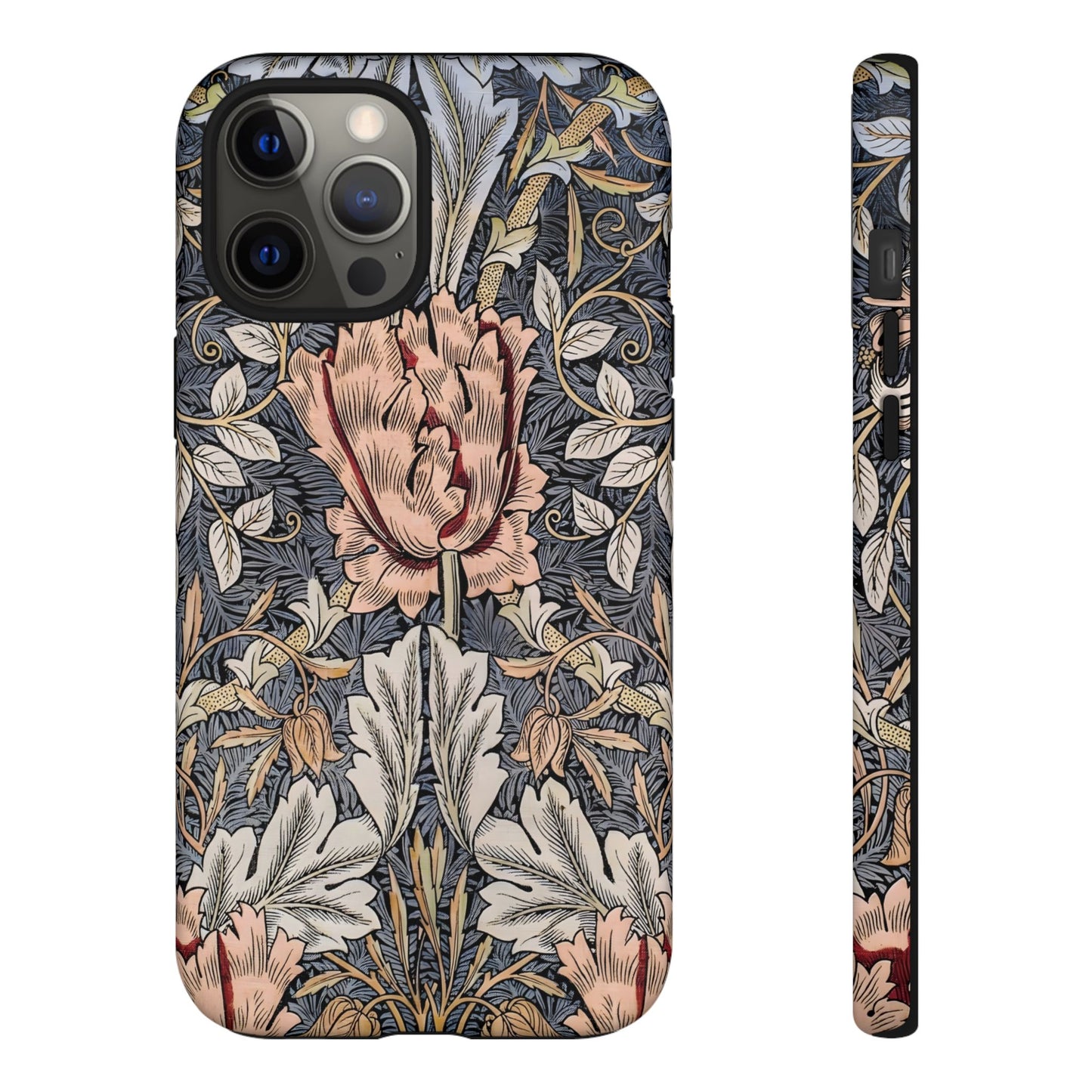 Floral Phone Case, Tough Cases for Stylish Protection, Flower Design, Gift for Her, Phone Accessories, Trendy Mobile Covers