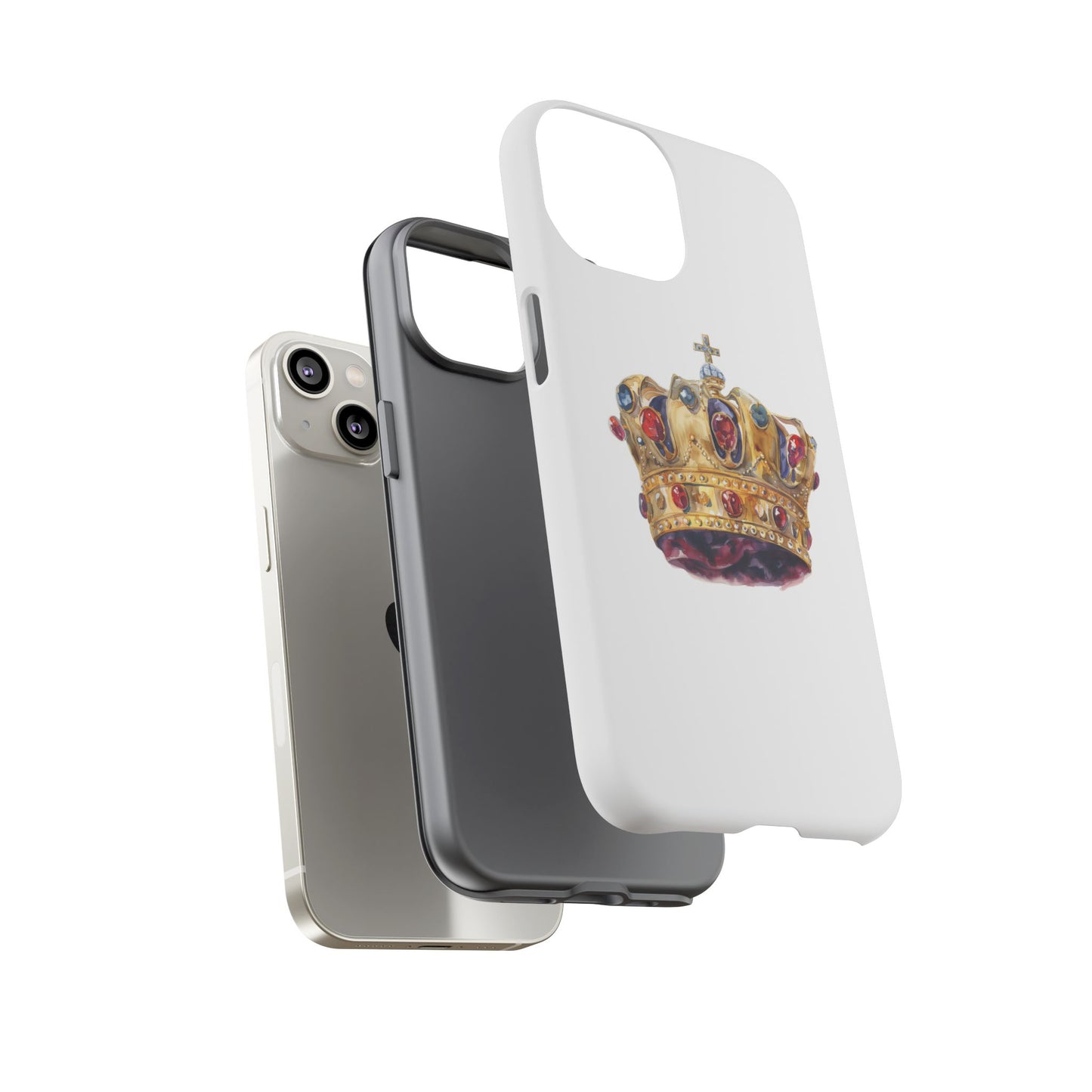 Royal Crown Phone Case | Tough Phone Cases, Stylish Accessories, Gift for Her, Birthday Present, Royalty Vibe