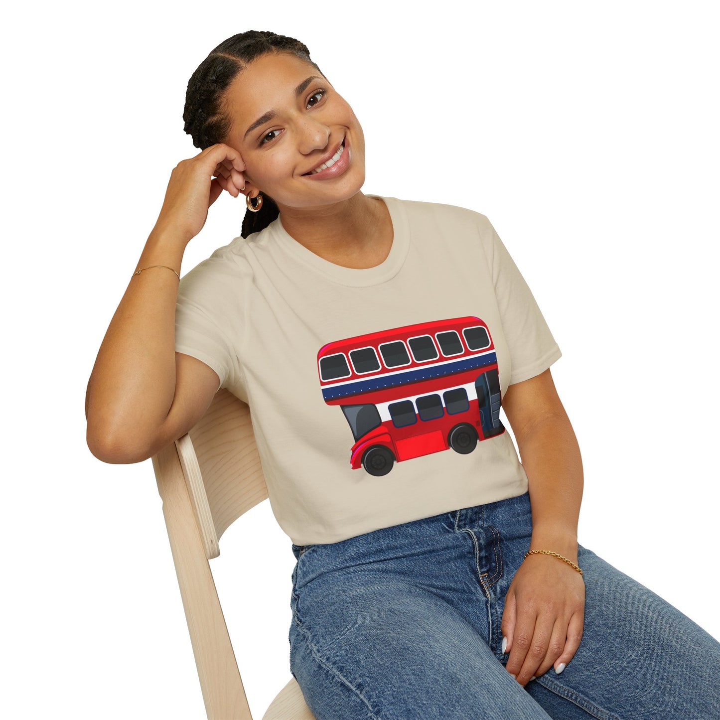 Unisex Softstyle T-Shirt - London Transport English Bus