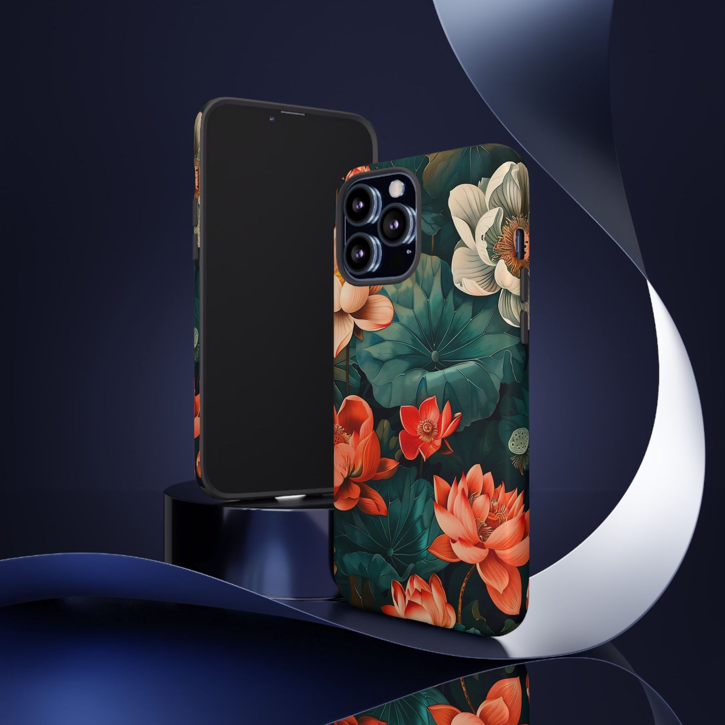Flower Phone Case, Floral Phone Cover, Tough Case for Floral Lovers, Gift for Her, Stylish Tech Accessories