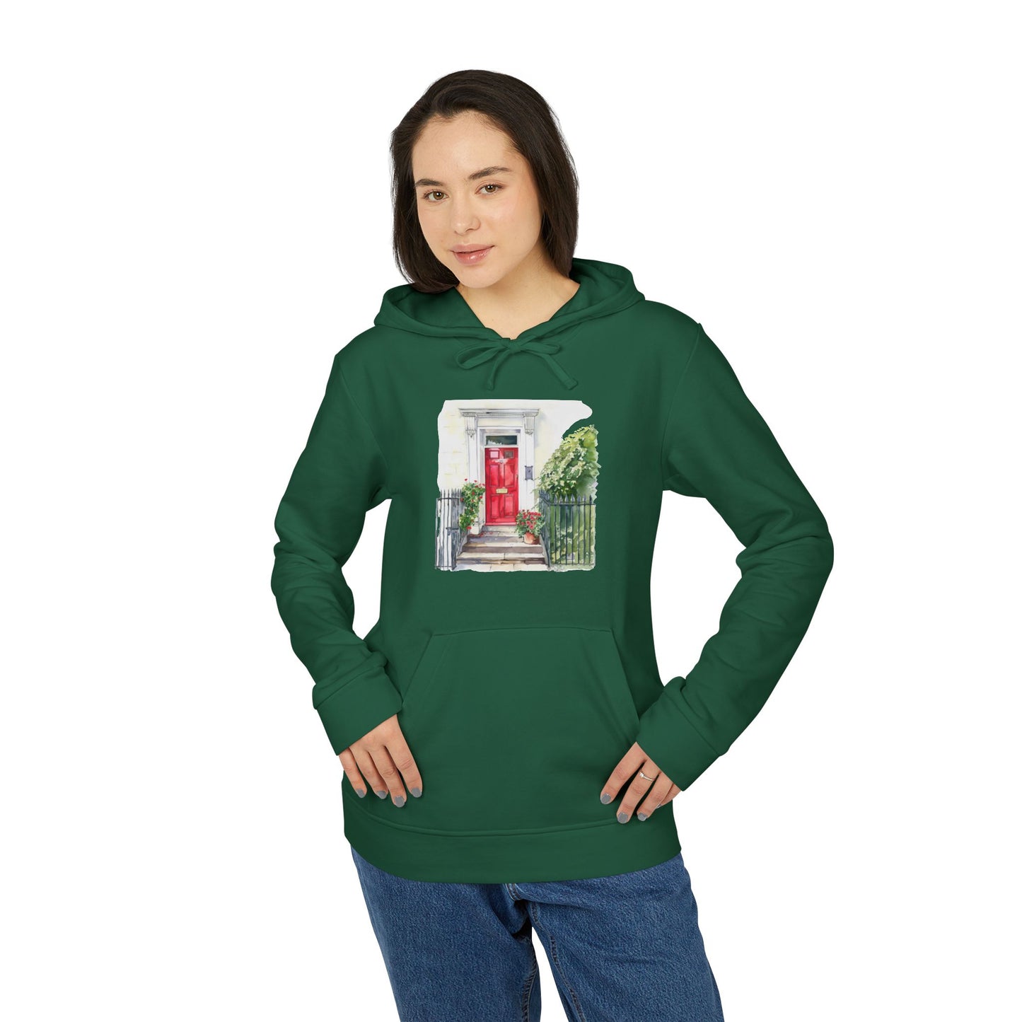 adidas Unisex Fleece Hoodie - British Nature