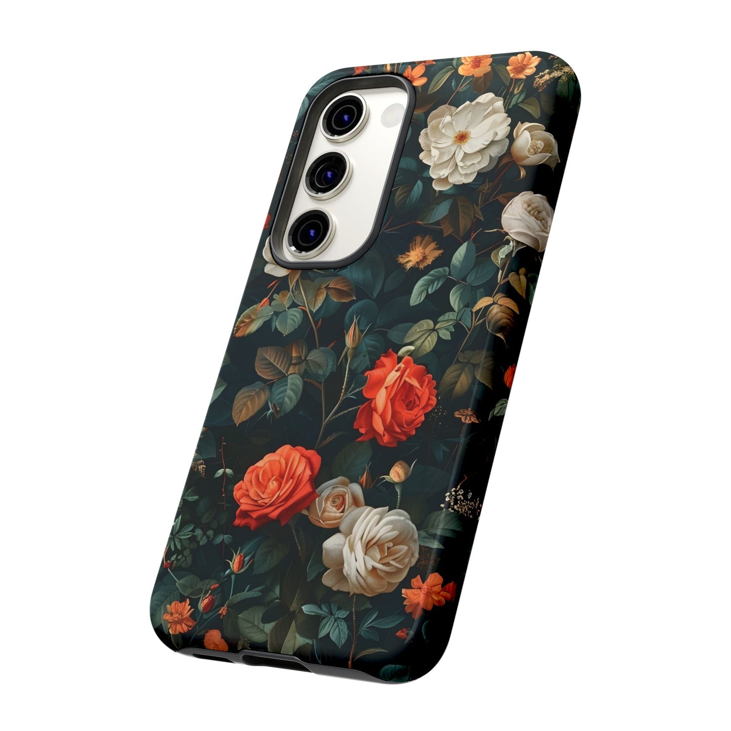 Floral Phone Case | Tough Cases with Elegant Design | Gift for Her, Mother's Day, Birthdays, Personalized, Trendy Tech Accessories