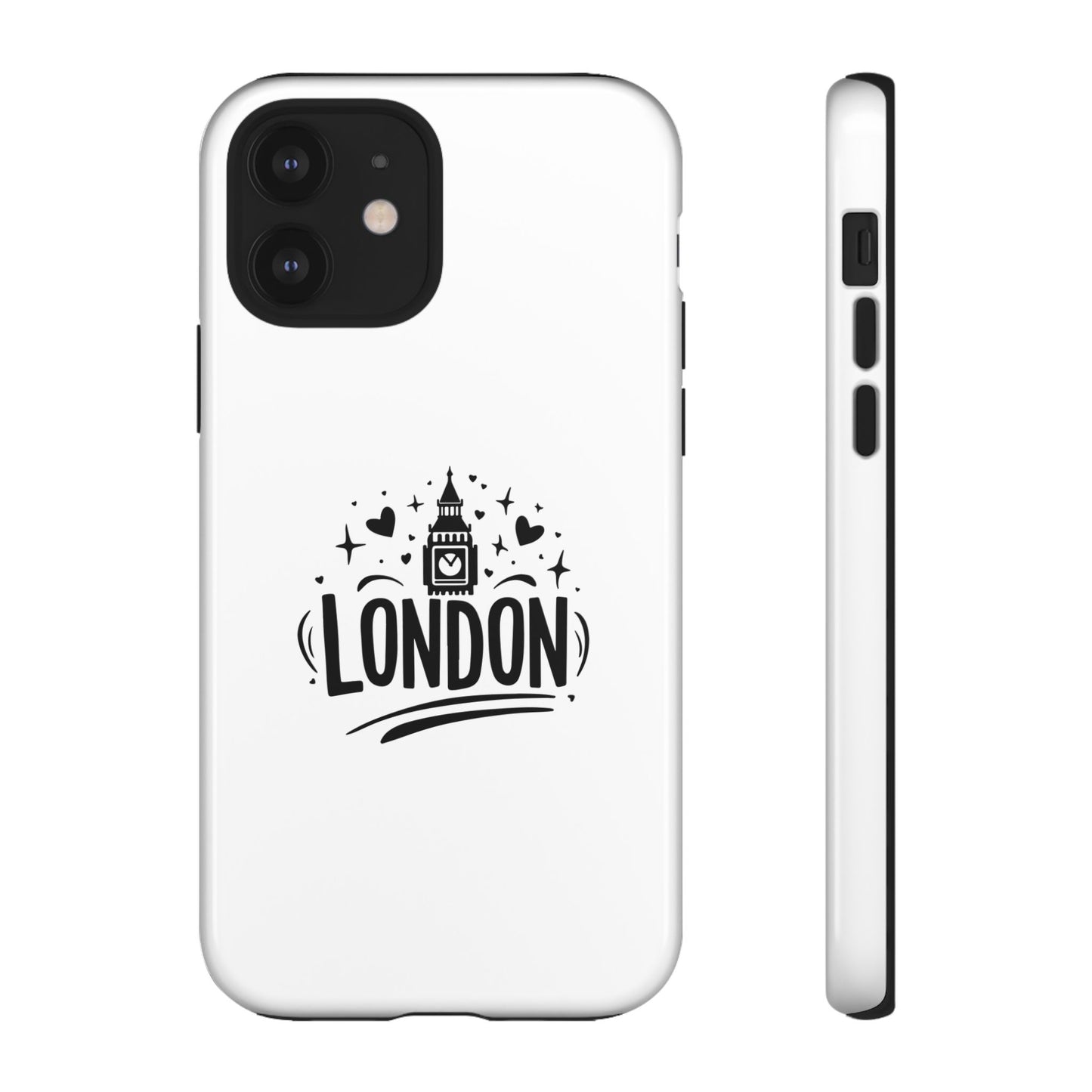 Stylish Phone Case for London Lovers, London Gift, Travel Accessory, Unique Smartphone Case, Cityscape Phone Cover