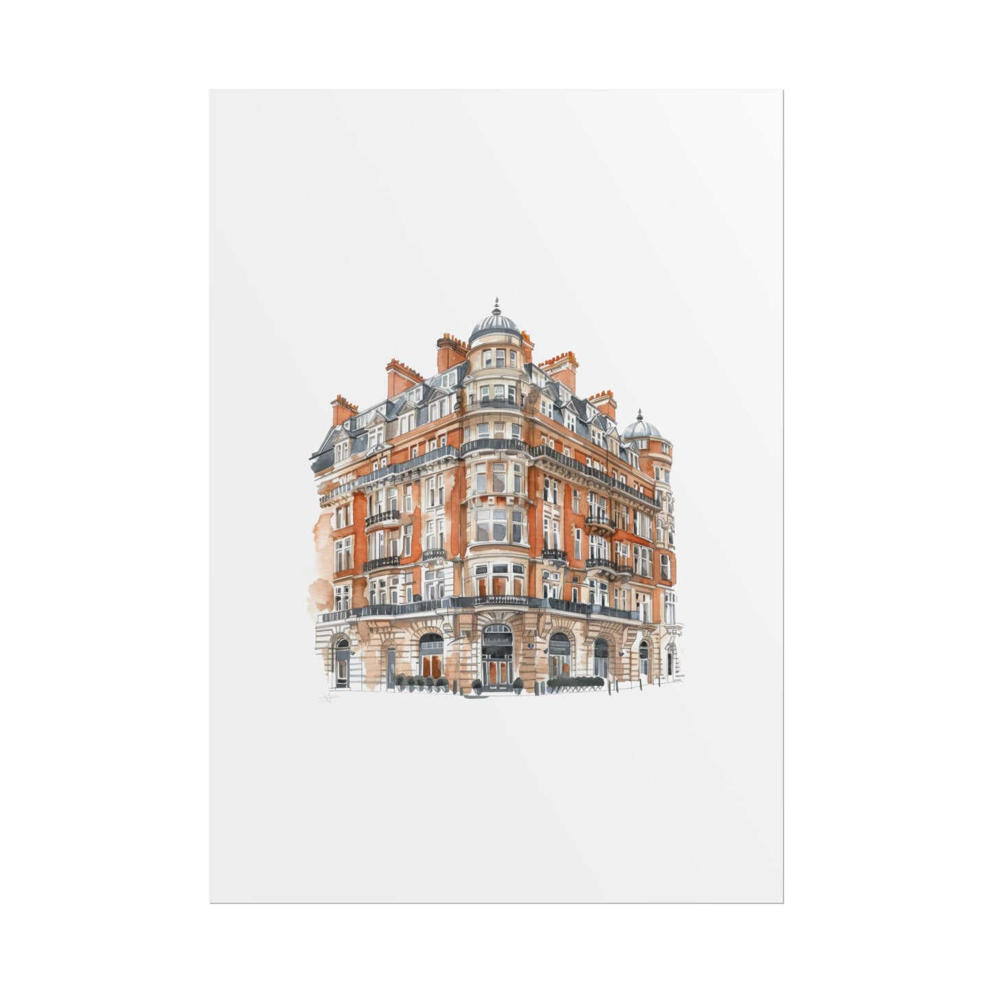 Elegant Architectural Rolled Posters, Art Prints for Home Decor, Gift for Housewarming, Wall Art for Living Room, Unique Art Decor