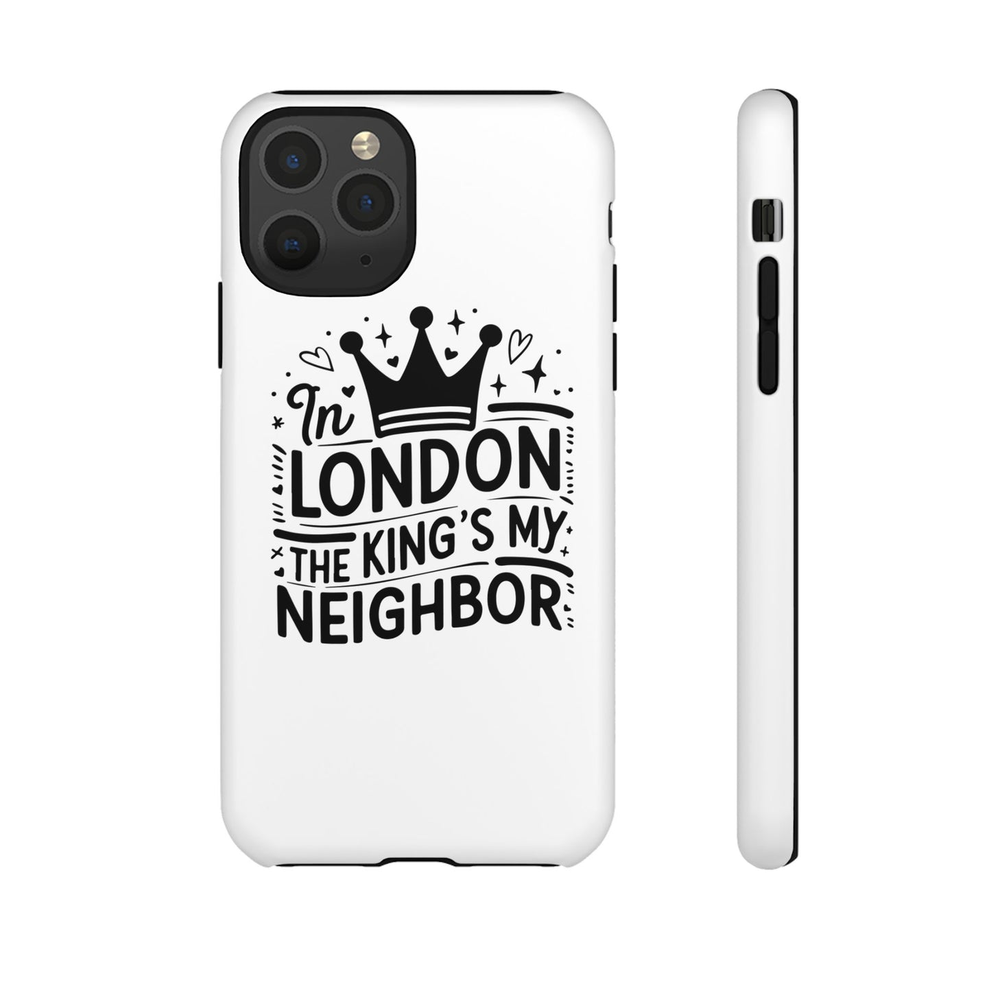 London's Neighbour Phone Case | Royalty Design for Travelers, Gifts for Friends, British Souvenir, Phone Accessory, Stylish Protection