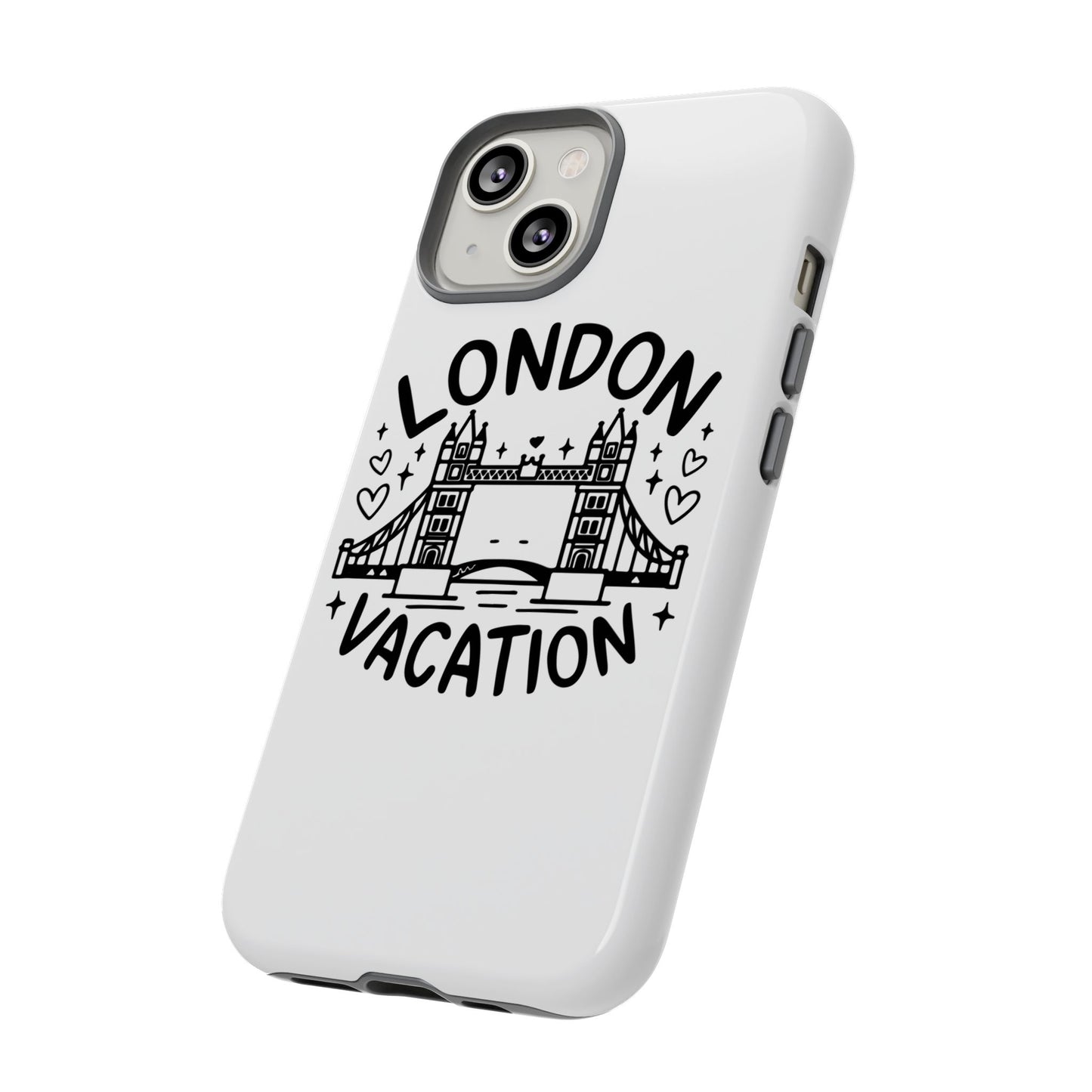 London Vacation Phone Case, Travel Accessories, Unique Gift, London Lover, Custom Phone Cover, Vacation Souvenir