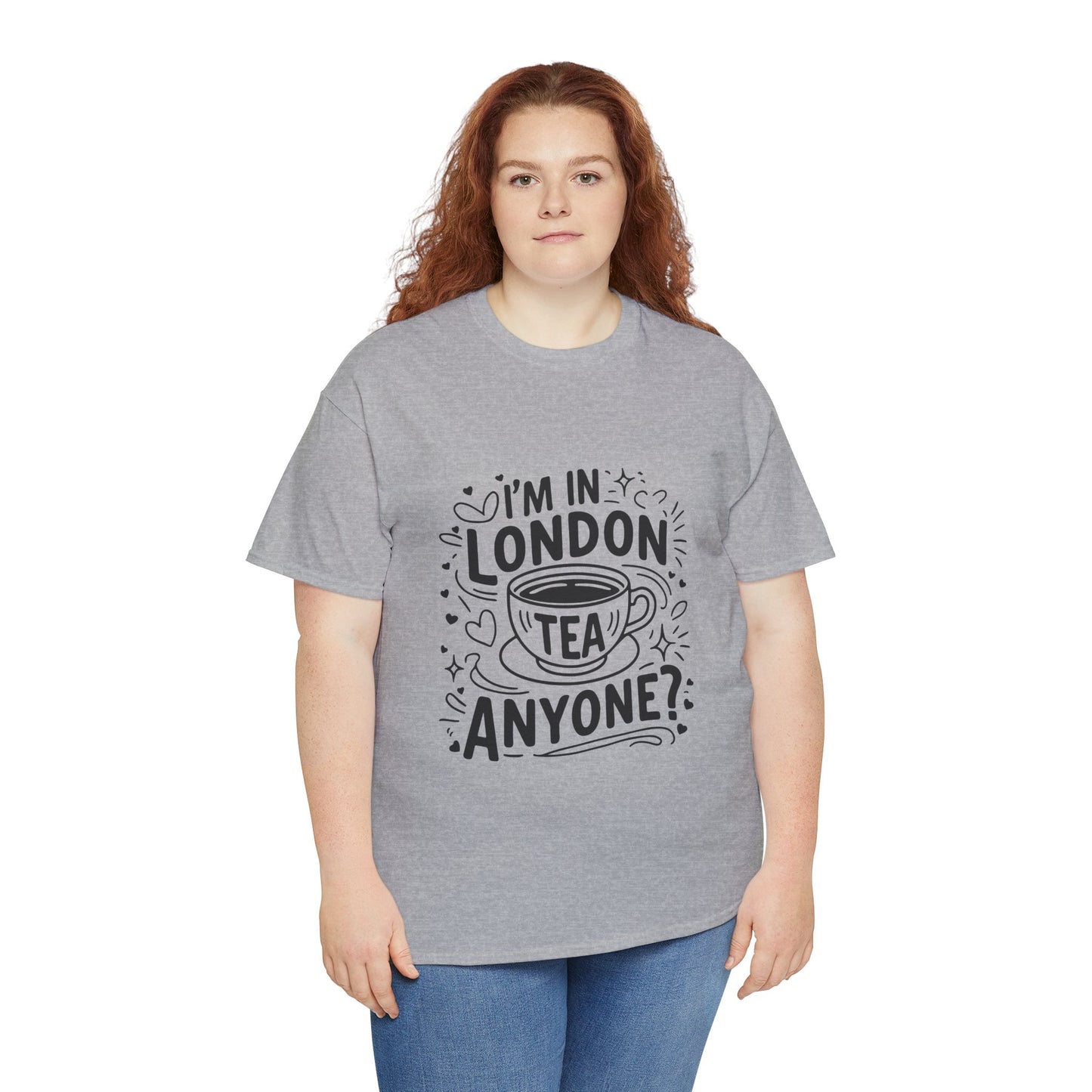 Unisex Heavy Cotton Tee - London's Relaxing Tea