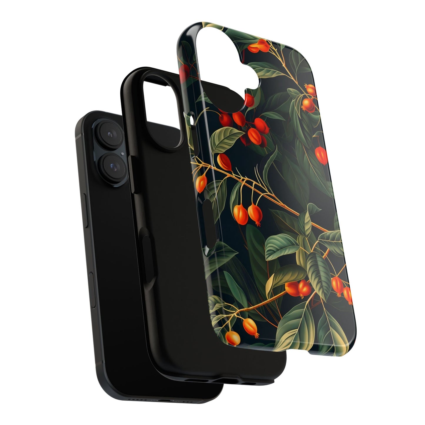 Tough Cases, Floral Phone Case, Nature-Inspired Tech, Unique Gift, Phone Accessory, Botanical Design, Fall Vibes