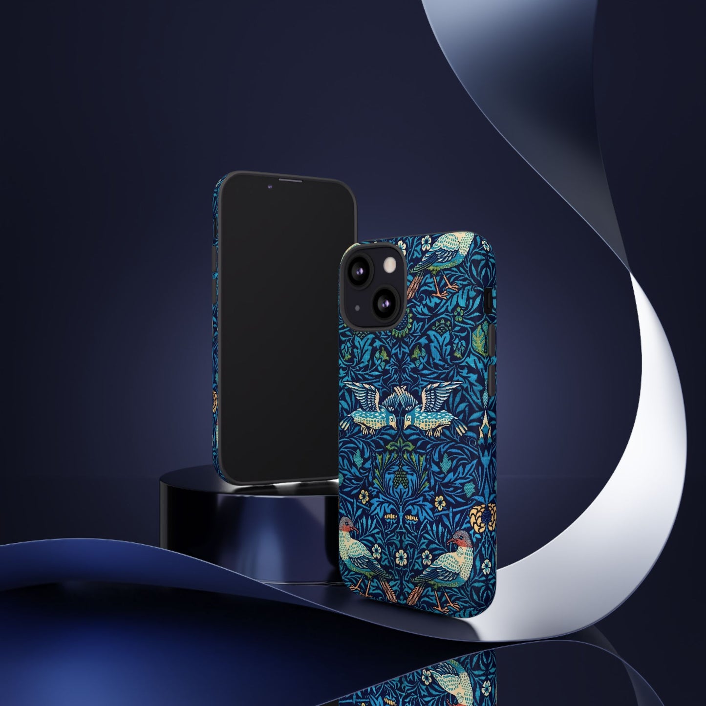 Elegant Bird Pattern Phone Case | Nature Lover Gift, Stylish Mobile Cover, Floral Design, Eco-Friendly, Unique Cell Phone Protector