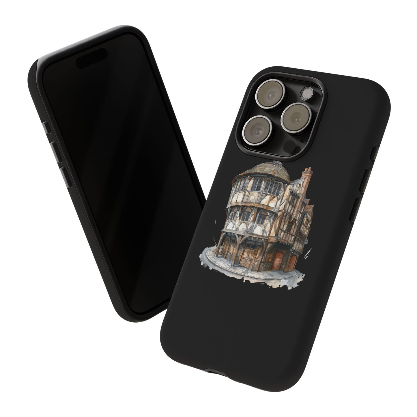 Stylish Phone Case featuring Unique Building Design, Art Lover Gift, Durable Phone Cover, Trendy Gadget Accessory, Unique Gift for Her