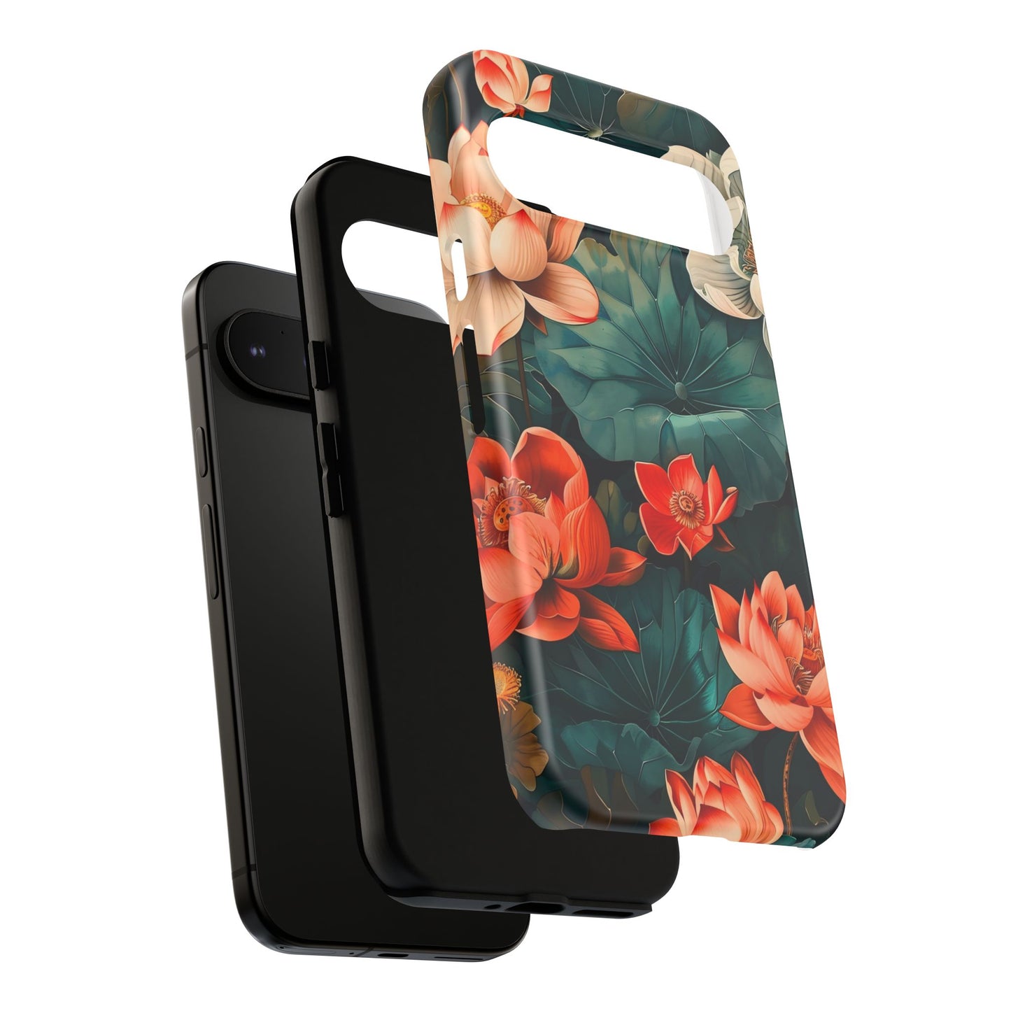 Flower Phone Case, Floral Phone Cover, Tough Case for Floral Lovers, Gift for Her, Stylish Tech Accessories