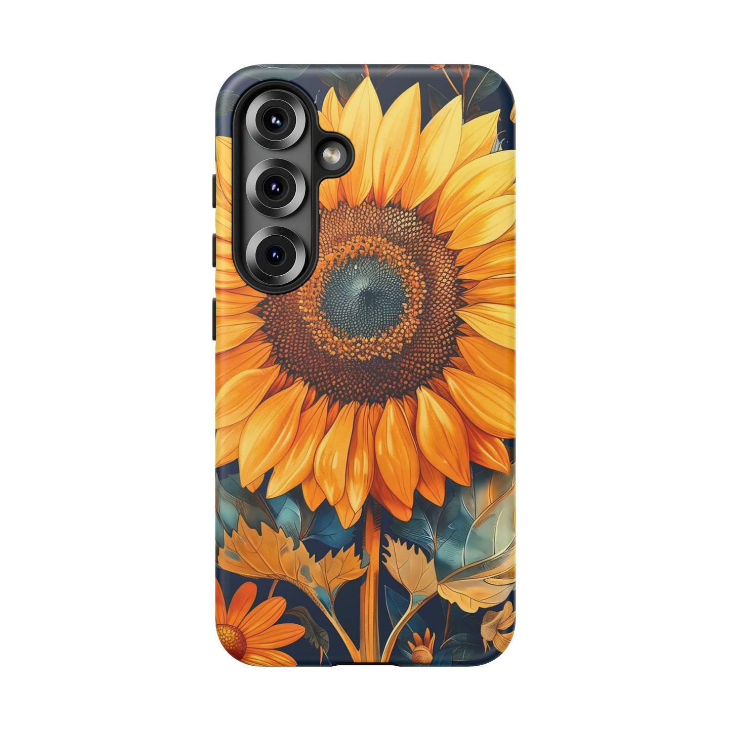 Sunflower Phone Case - Floral Design for Nature Lovers, Cute Spring Accessory, Gift for Her, Eco-Friendly Cover