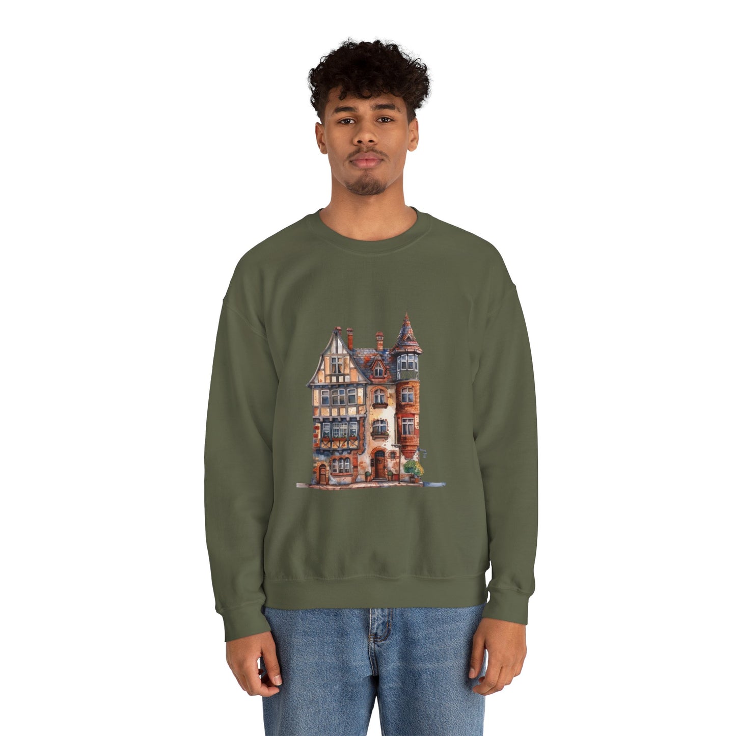 Unisex Heavy Blend™ Crewneck Sweatshirt Durable - British Historic House
