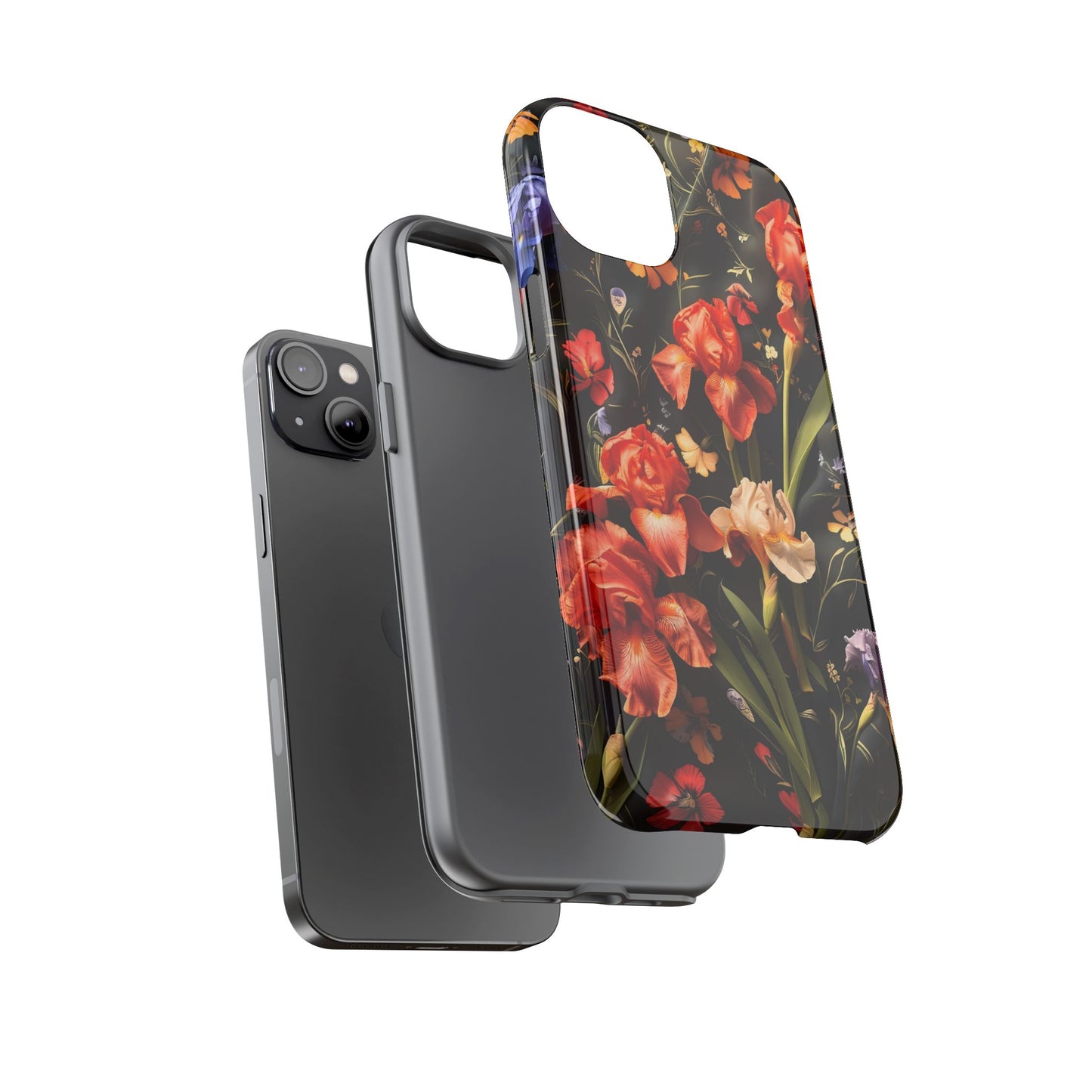 Floral Tough Case for Phone, Durable Protective Phone Cover, Gift for Flower Lovers, Phone Accessories, Spring Vibes