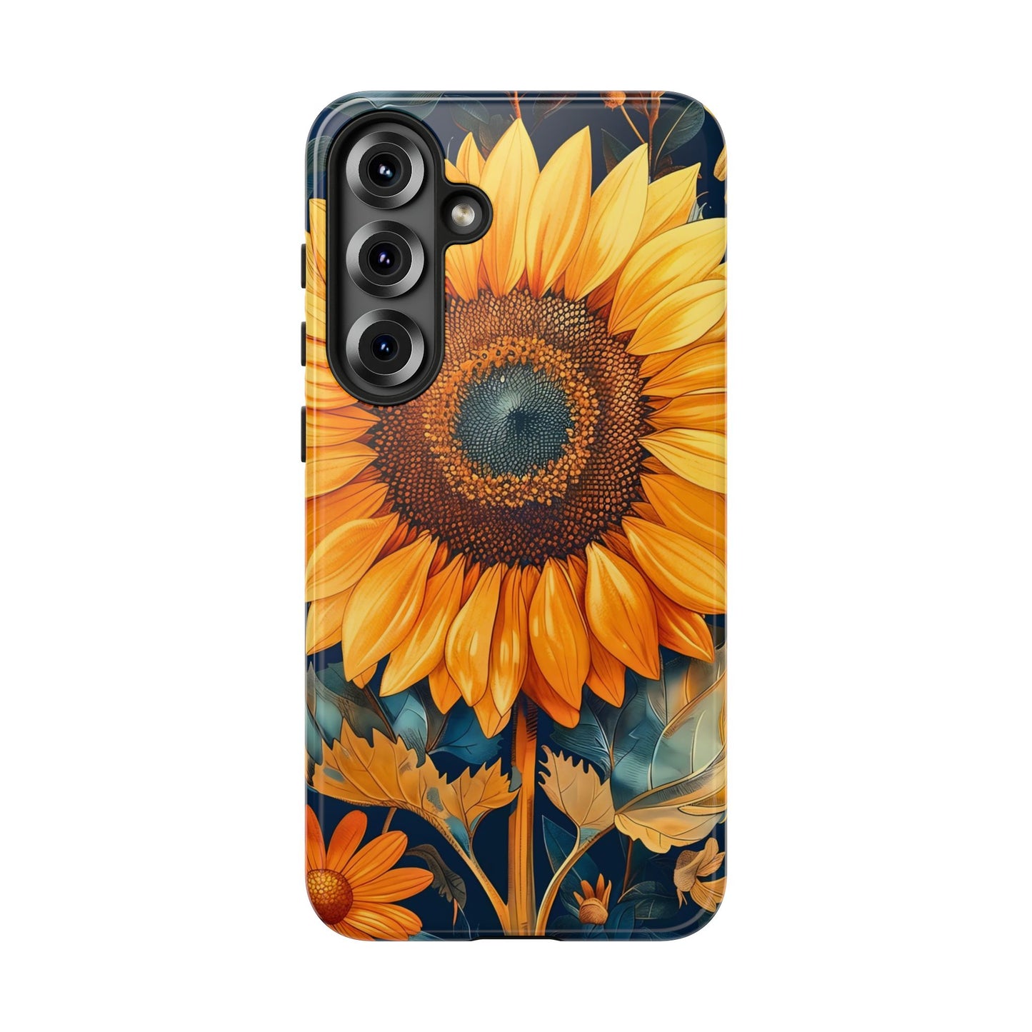 Sunflower Phone Case - Floral Design for Nature Lovers, Cute Spring Accessory, Gift for Her, Eco-Friendly Cover