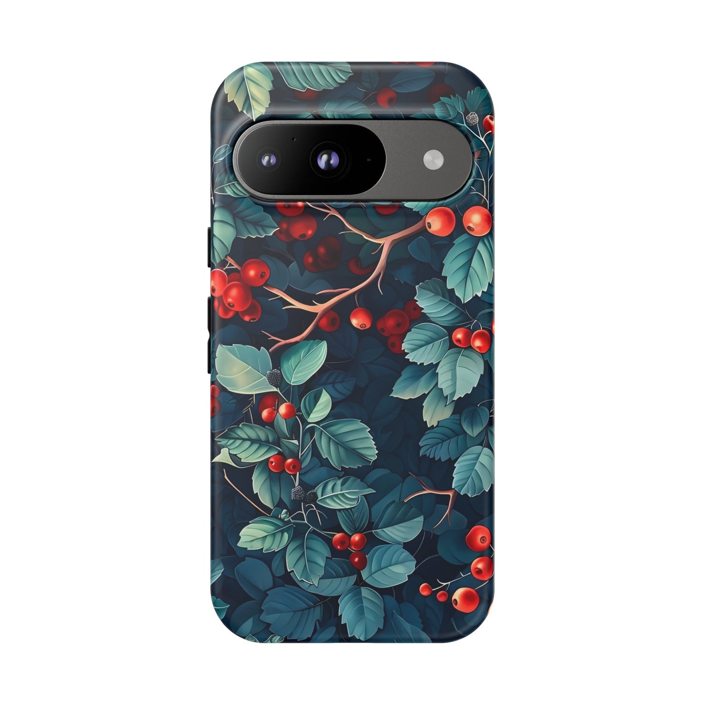 Berry Blossom Phone Case - Nature Lover's Gift, Floral Design, Cute Accessory for Spring, Unique Tech Cover, Perfect for Holidays