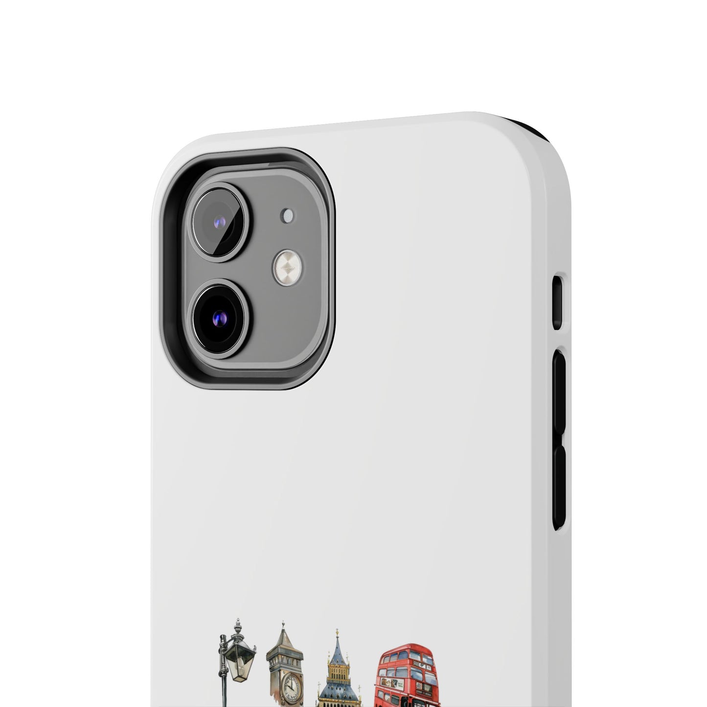 London Scene Tough Phone Case - Durable Protection with Iconic UK Landmarks