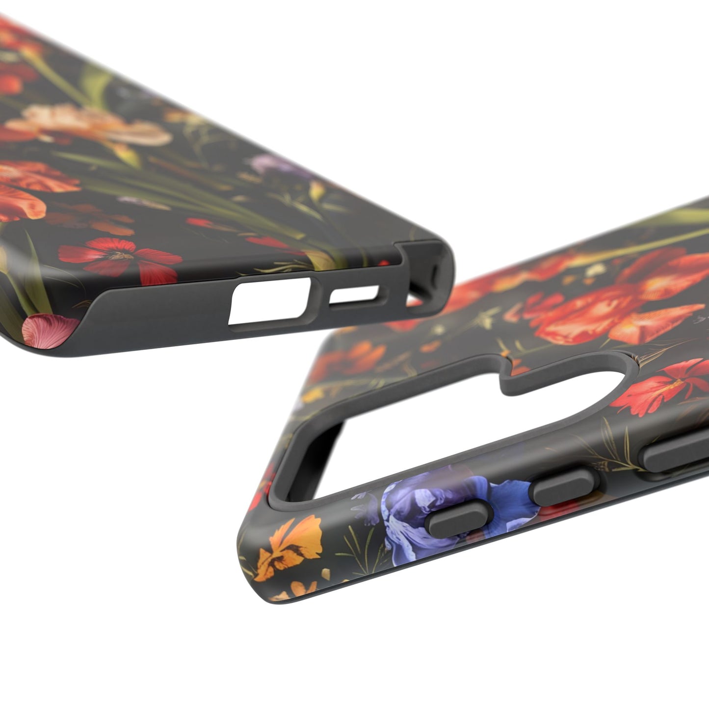 Floral Tough Case for Phone, Durable Protective Phone Cover, Gift for Flower Lovers, Phone Accessories, Spring Vibes