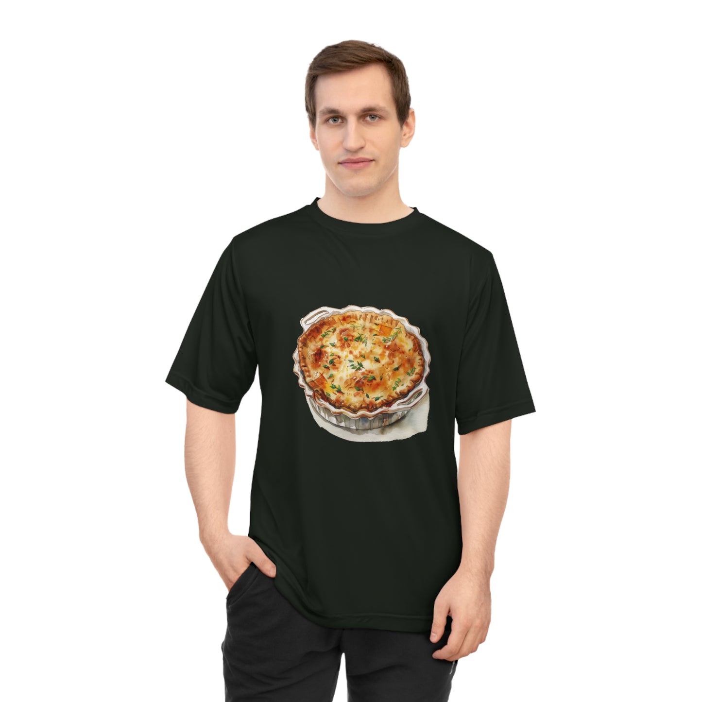 Unisex Zone Performance T-shirt - Taste of Britain: Iconic Dishes and Delicacies